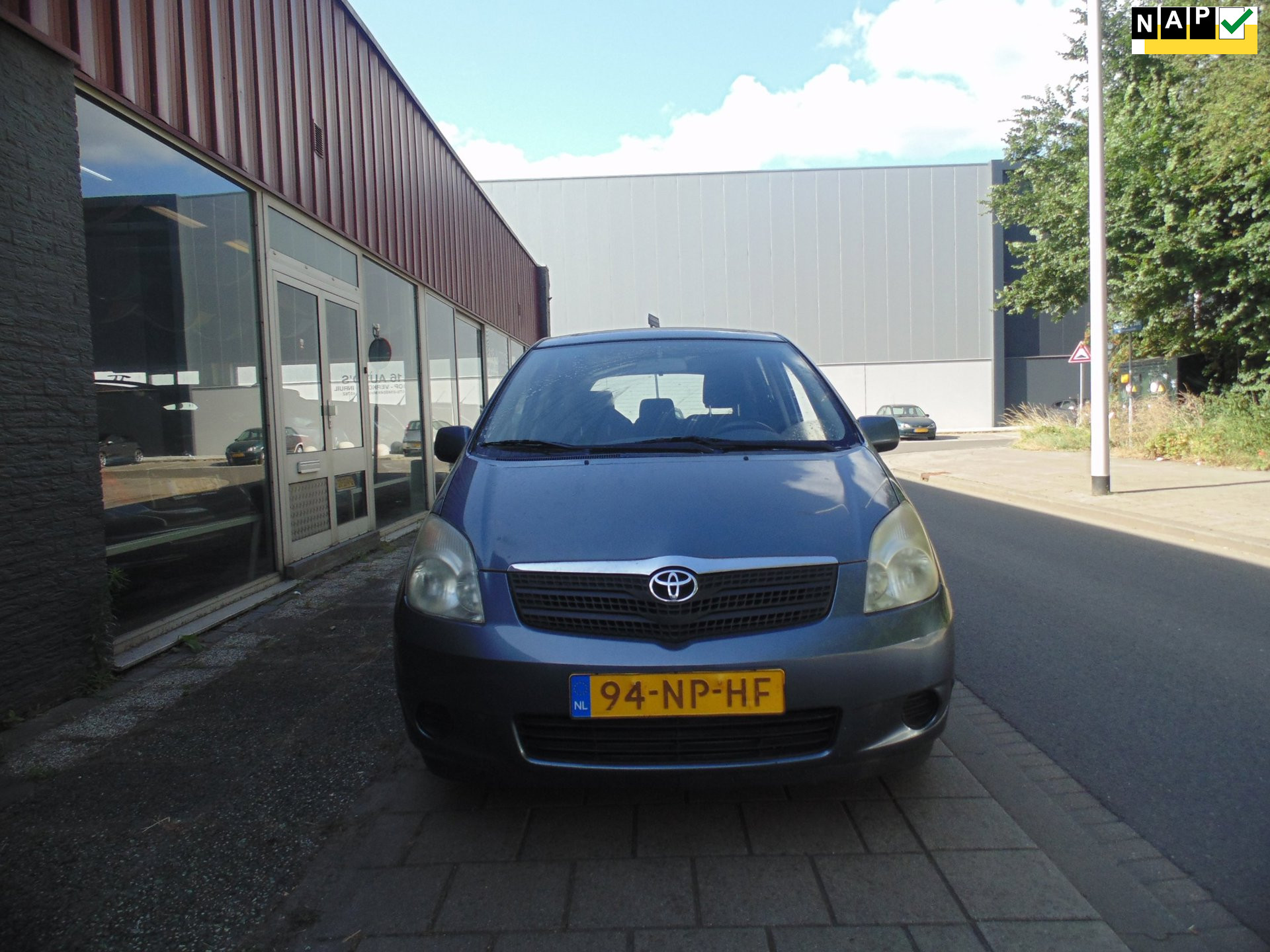 Toyota Toyota Corolla Verso 1.6 VVT-i Linea TerraMET AIRCO TREKHAAK OPEN DAK 2004 - voorkant