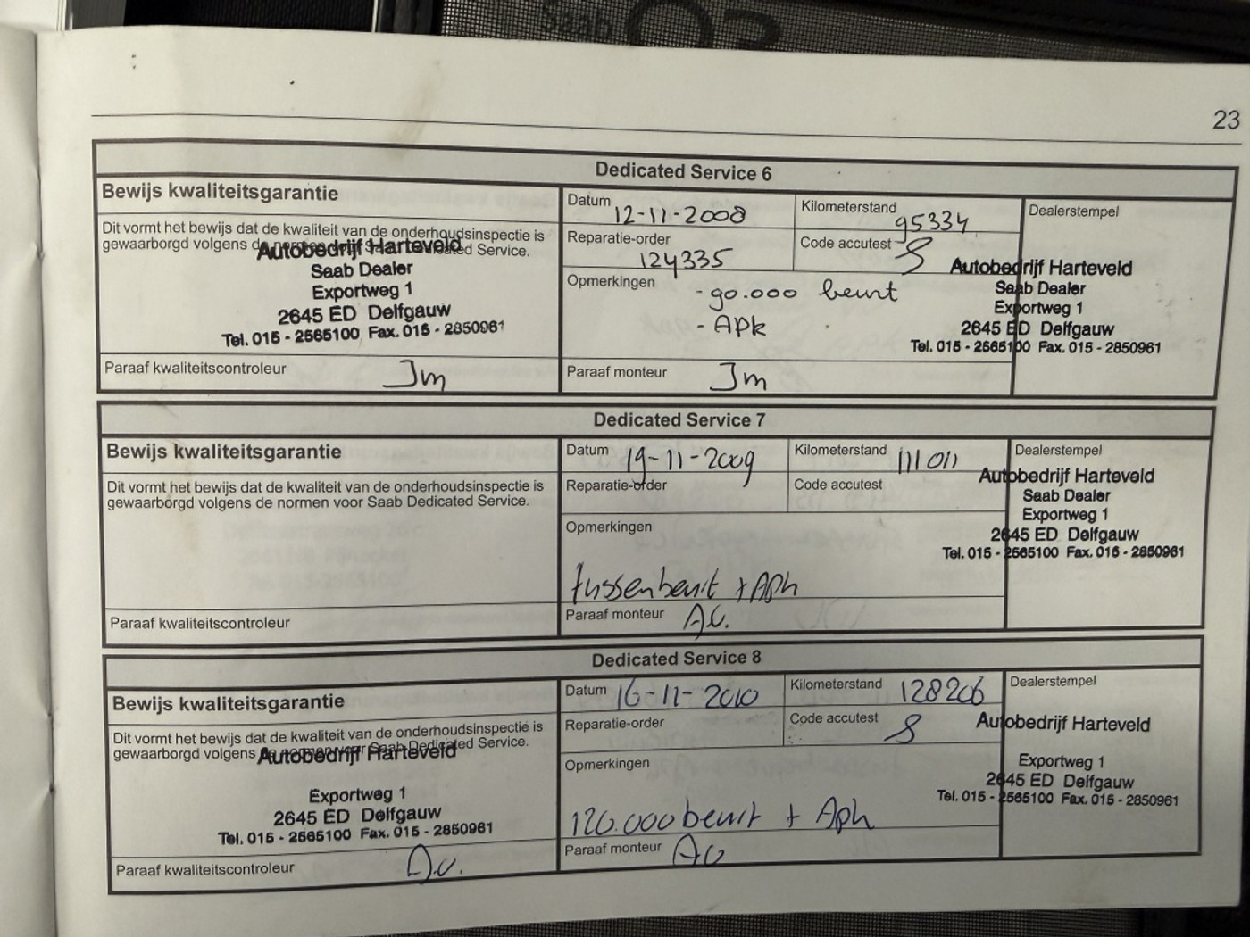 Foto van Saab Saab 9-3