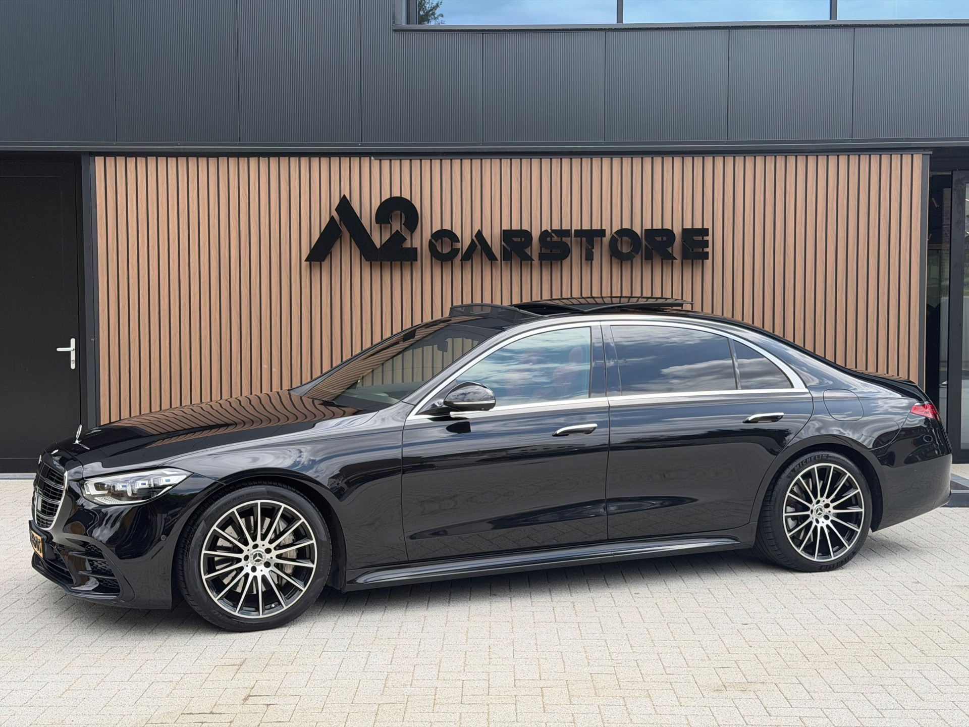 Mercedes-Benz S 580 E 580e Lang AMG Line Schuifdak FULLL 2022 - voorkant