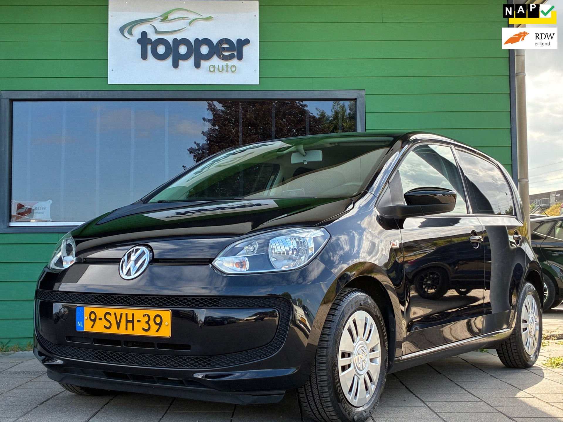 Volkswagen Up 1.0 move up! BlueMotion|2e Eigenaar|Navigatie|Airco|Elektr.ramen|NAP| 2013 - voorkant
