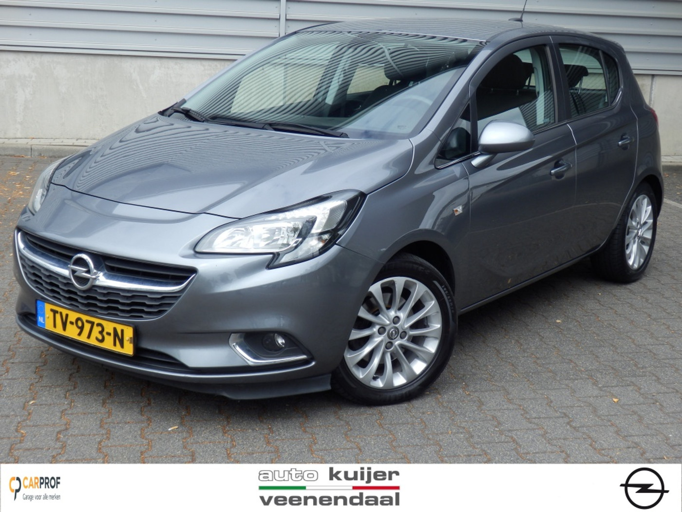 Opel Corsa-e 1.0 Turbo Edition I 5 drs. I Aut. airco I Nav. I Park. sens. I 2018 - voorkant