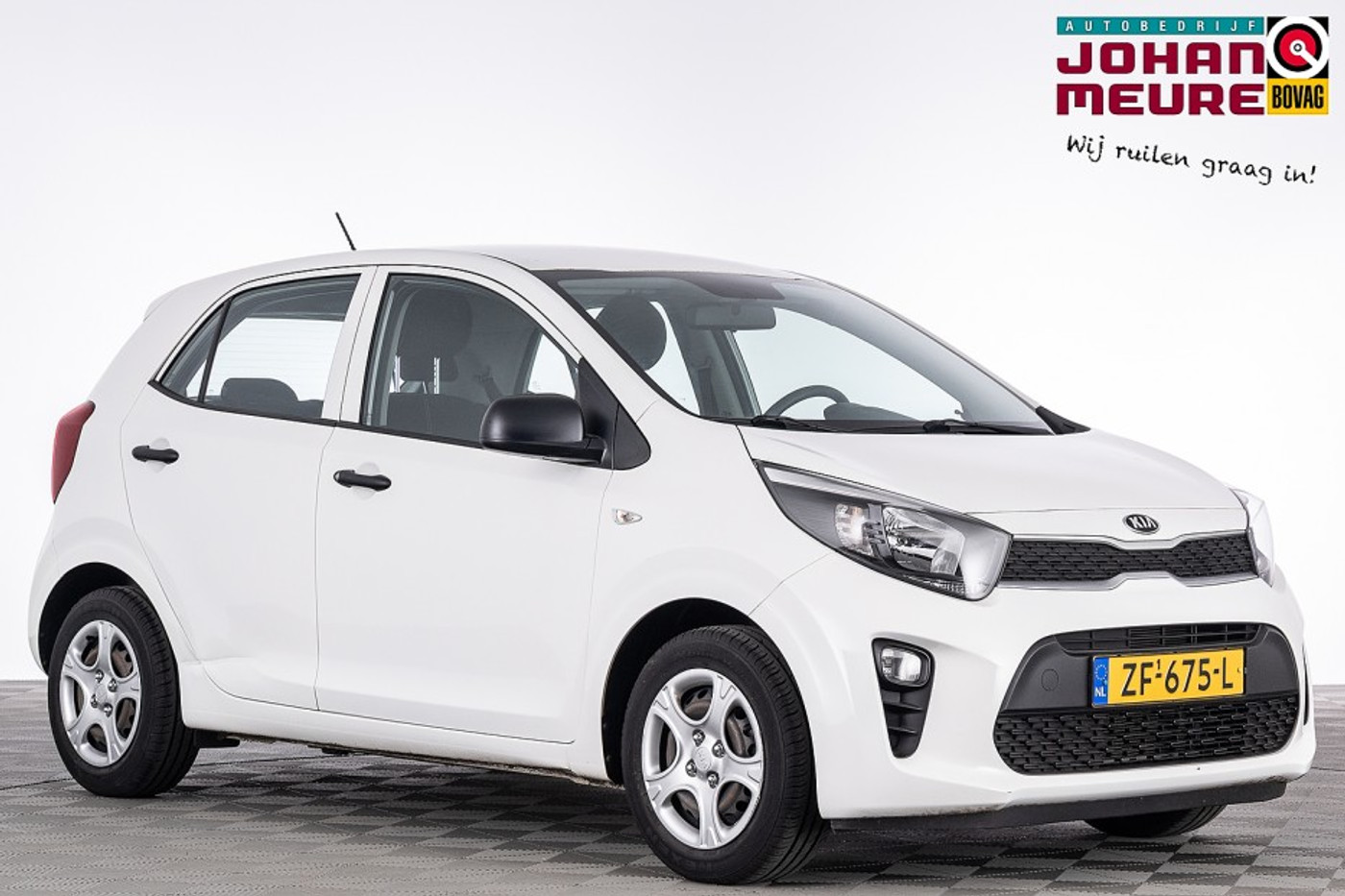 Kia Picanto 1.0 MPi EconomyLine ✅ 1e Eigenaar . 2019 - voorkant