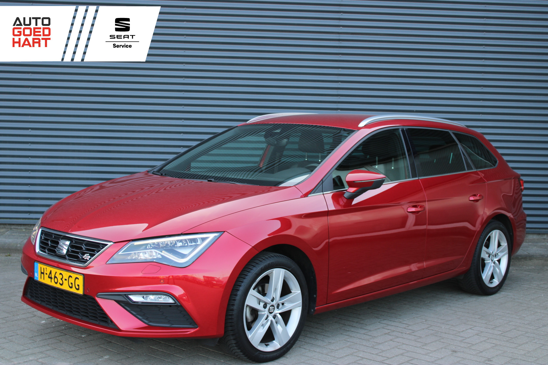Seat Leon Sportourer ST 1.0 TSI FR Ultimate Edition Full-Led Alcantara Virtual-Cockpit Beats 2020 - voorkant