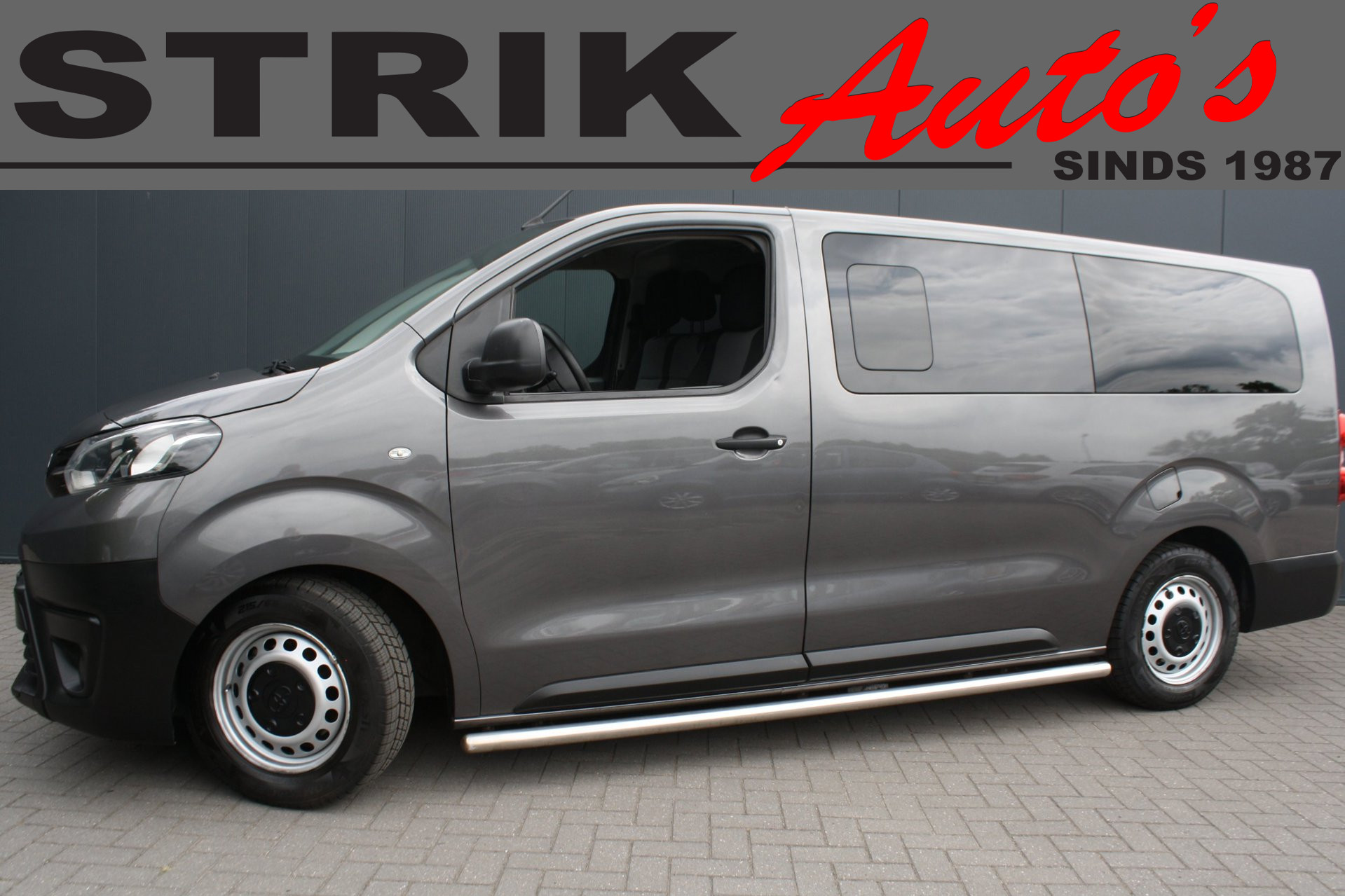 Toyota Proace 1.6 D-4D Cool Comfort Long - 9 PERSOONS - AIRCO - SIDE BARS 2019 - voorkant