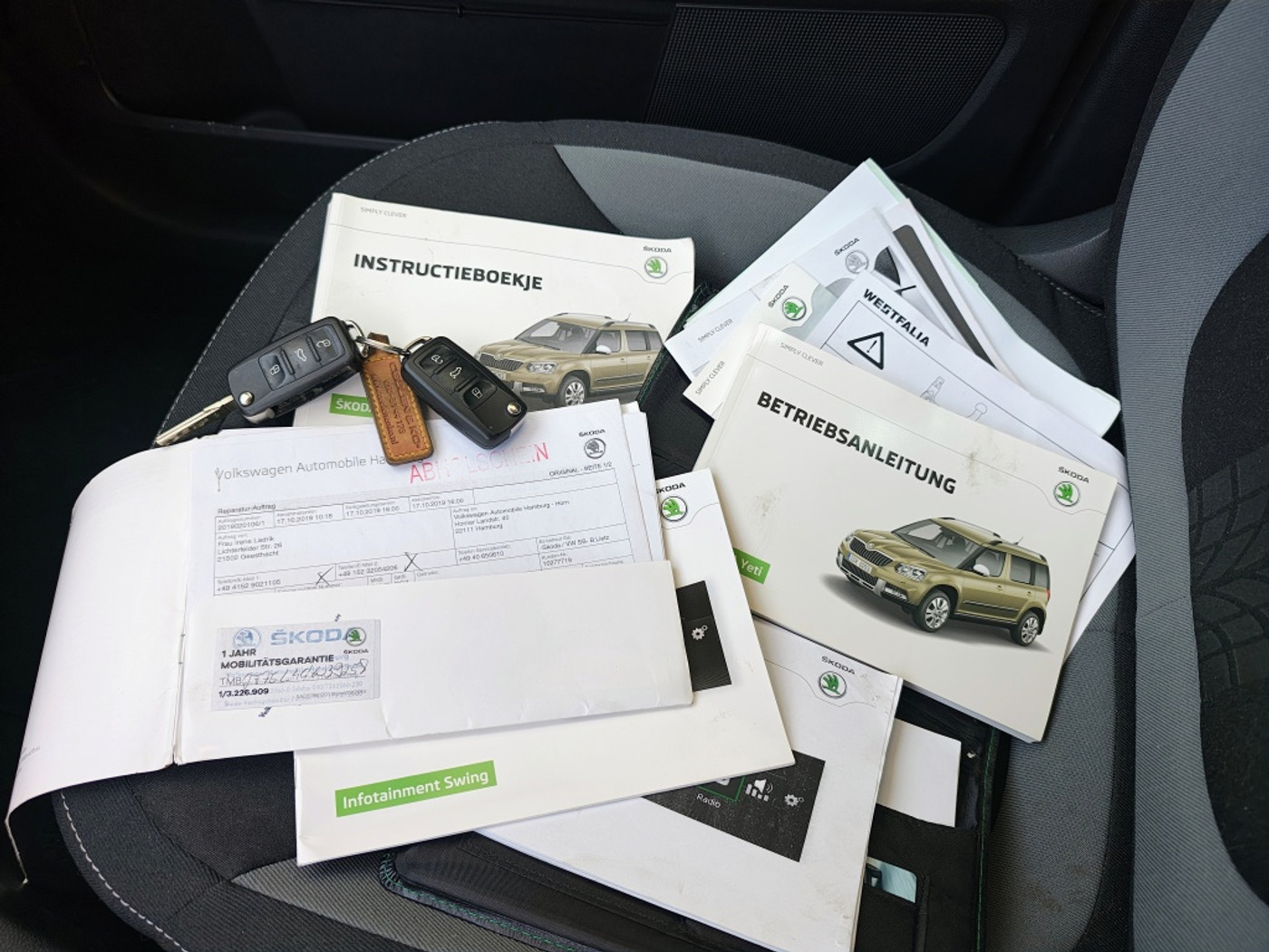 Foto van Skoda Yeti