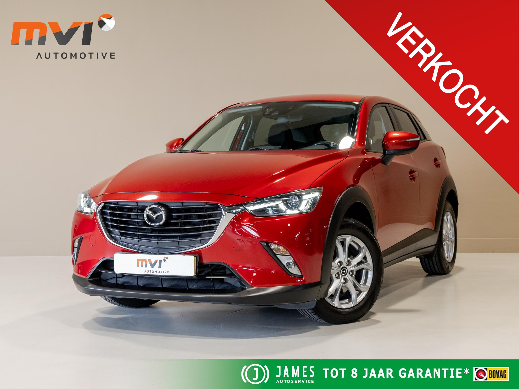 Mazda Mazda Cx-3 2.0 SkyActiv-G 120 SkyLease+ 2016 - voorkant