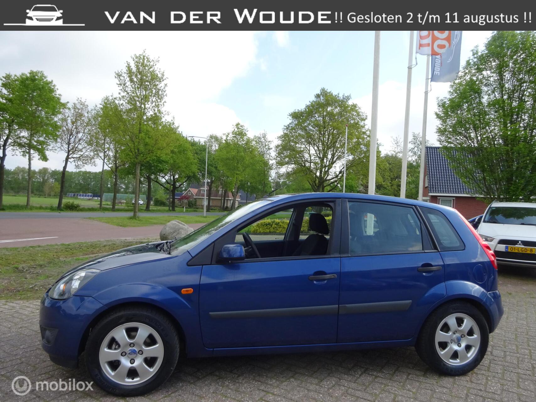 Ford Fiesta 1.4-16V Ambiente '07 5DRS, Airco|Elekt,pakket! 2007 - voorkant