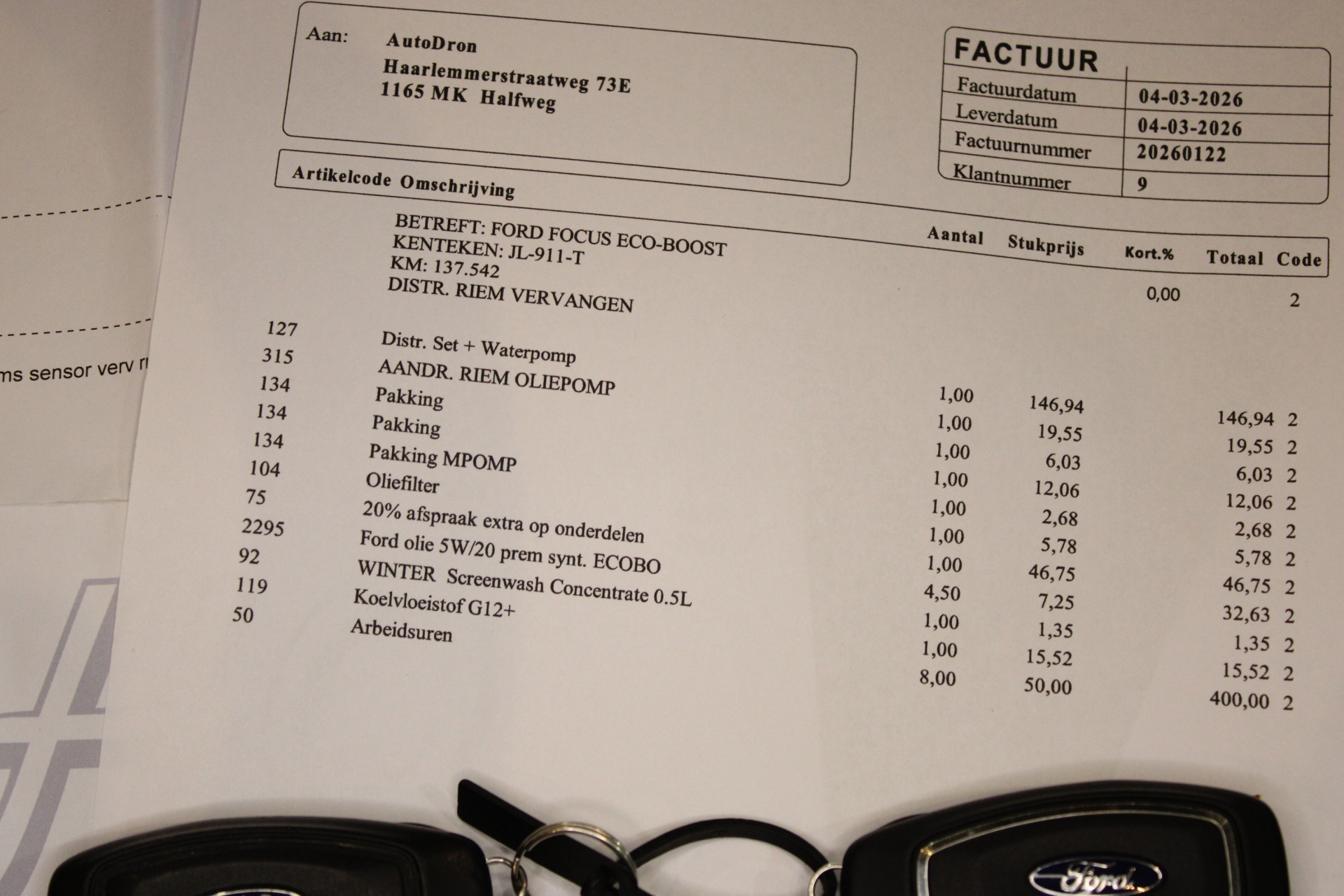Foto van Ford Focus