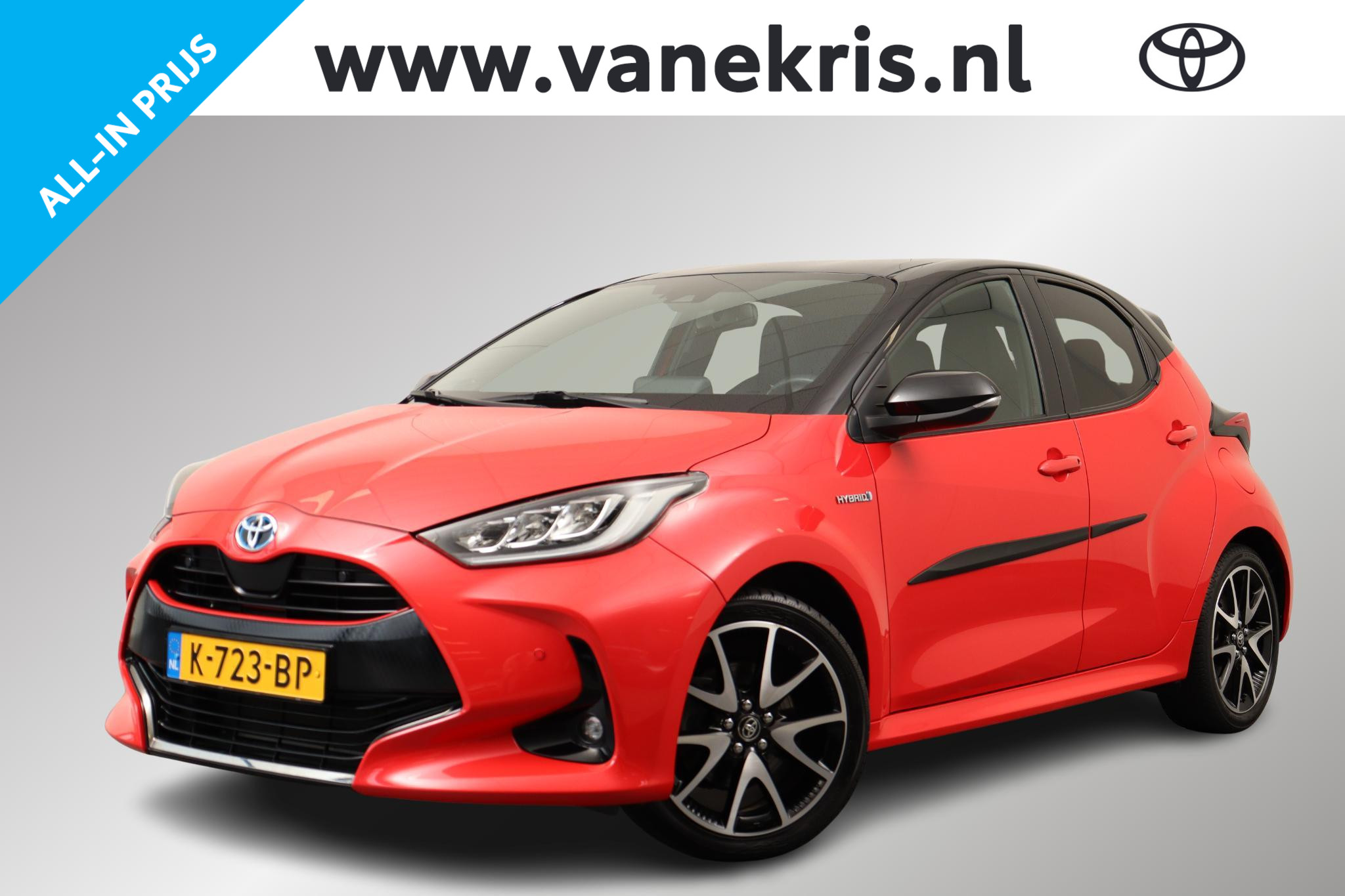 Toyota Toyota Yaris 1.5 Hybrid Launch Edition, 2020 - voorkant