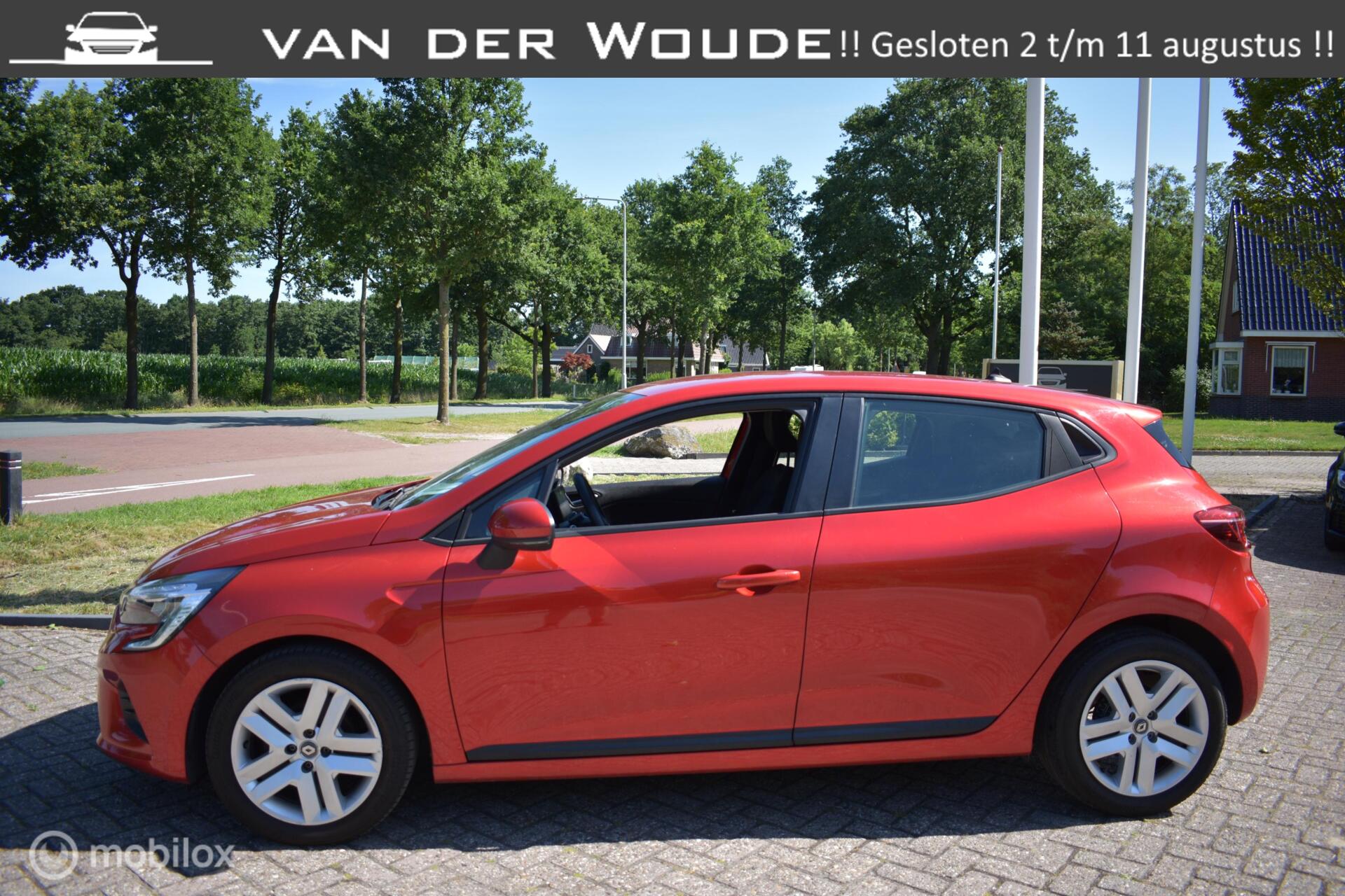 Renault Clio 1.0 TCe Zen 2021|Airco|Cruise|LED|Mooi! 2021 - voorkant