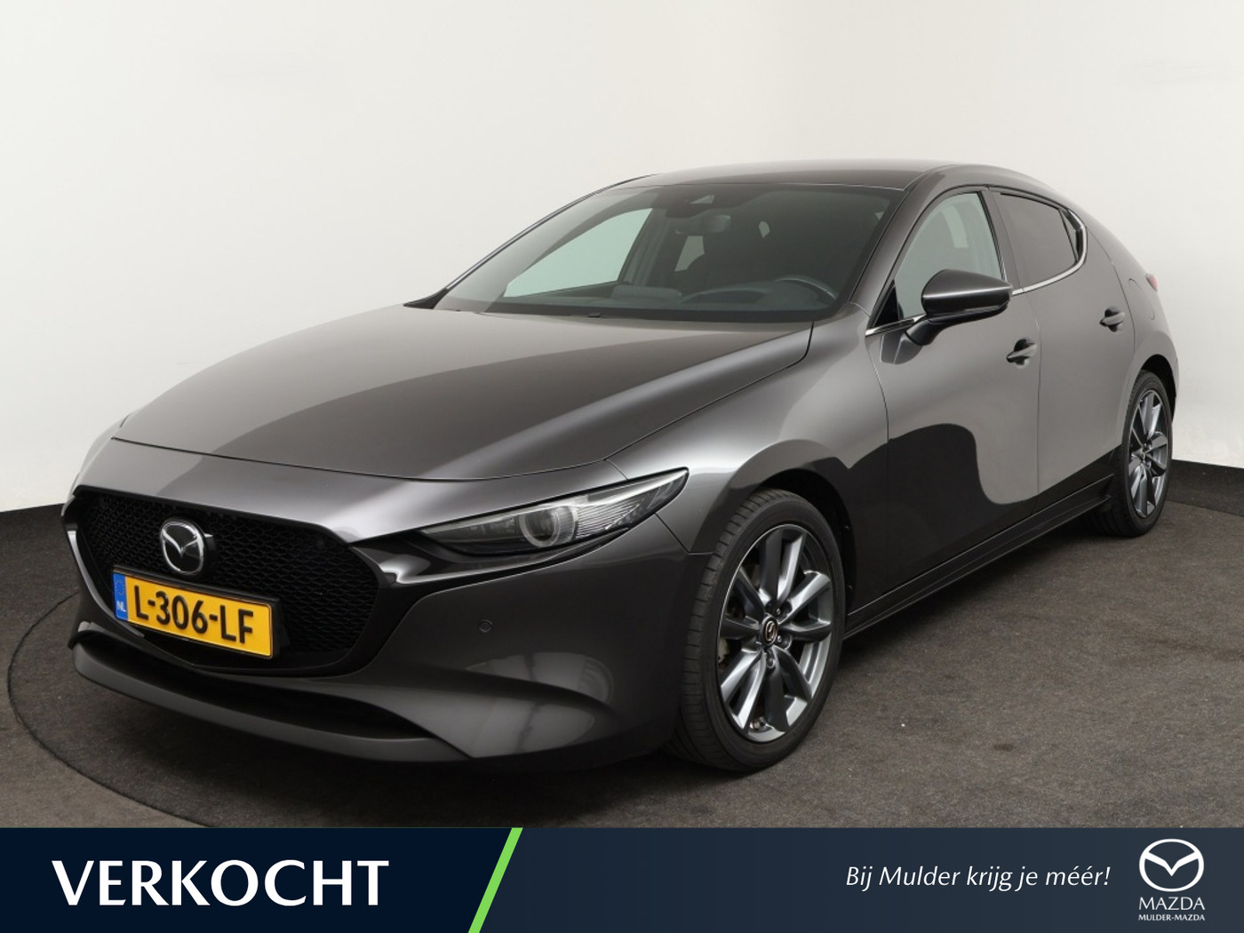 Mazda 3 2.0 e-SkyActiv-G M Hybrid 150 Sportive 2021 - voorkant