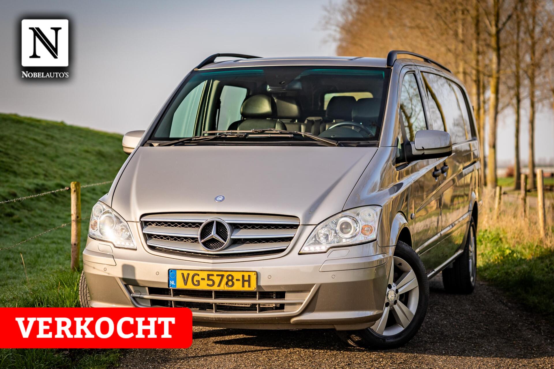 Mercedes-Benz Vito 122 CDI 343 DC Comfort Plus|Nap|Leer|V6 2013 - voorkant