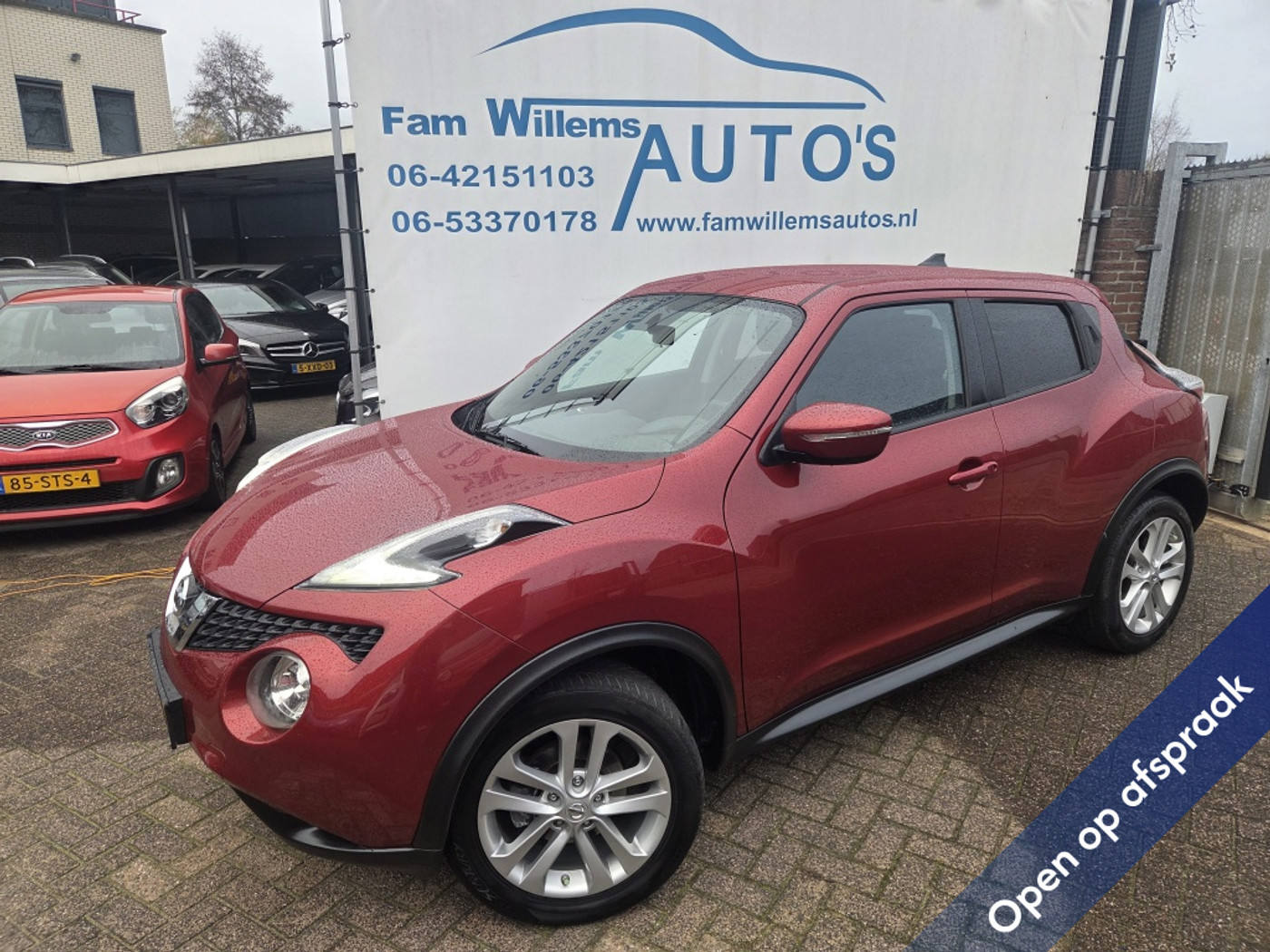 Nissan Juke 1.2 DIG-T S/S Acenta 2015 - voorkant