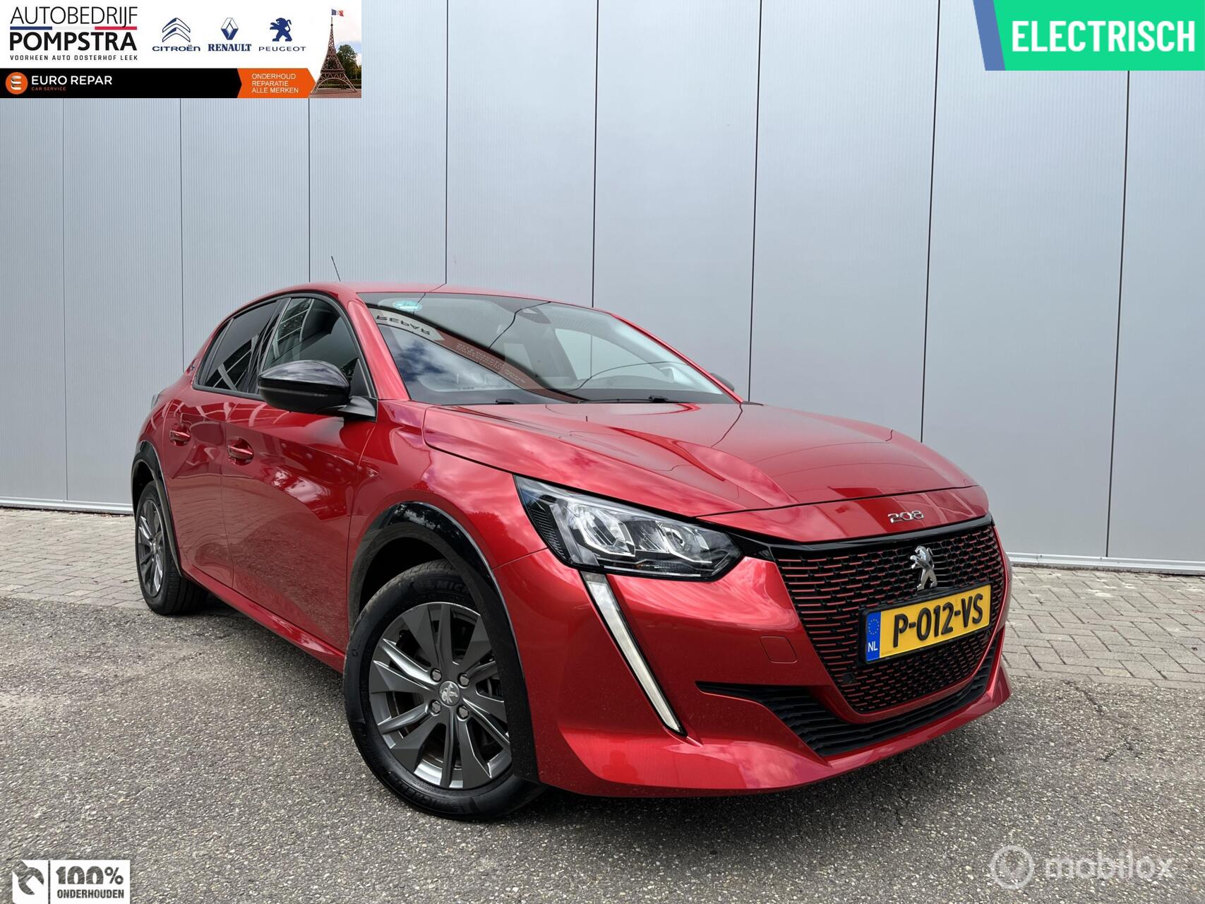 Peugeot 208 EV ALLURE PACK 50 kWh/136 PK/CLIMA/PDC/APPLE 2022 - voorkant
