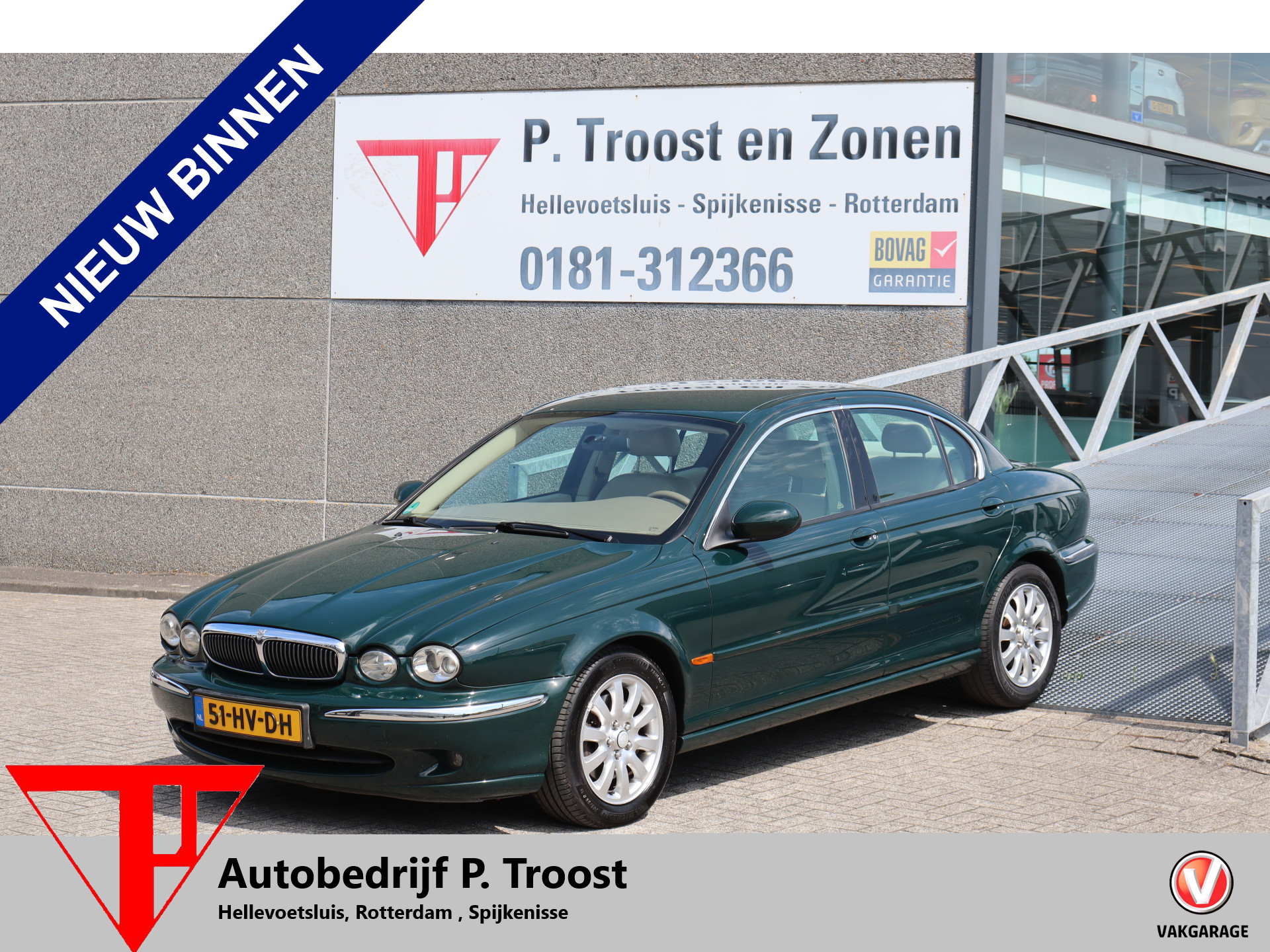 Jaguar X-type 2.5 V6 Executive 2.5 V6 Executive *meeneemprijs* 2001 - voorkant