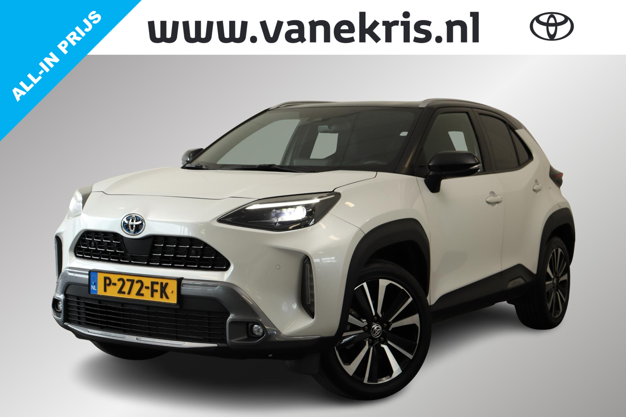Toyota Yaris 1.5 Hybrid Launch Edition, Leder, Head up display 2022 - voorkant