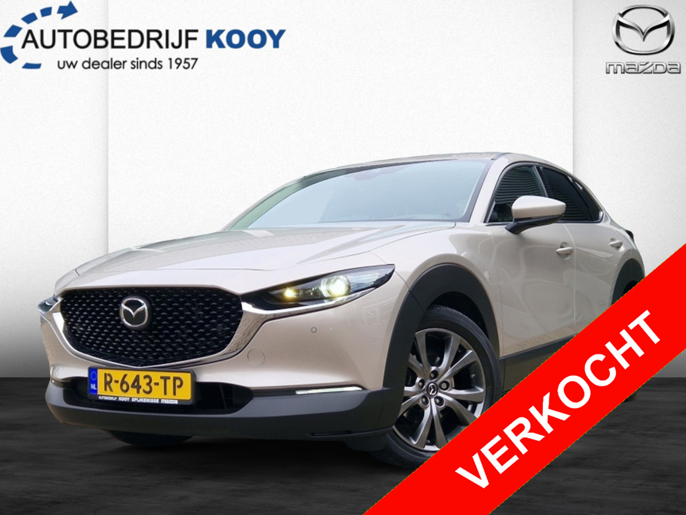 Mazda Cx-30 2.0 e-SkyActiv-X M Hybrid Luxury 2022 - voorkant