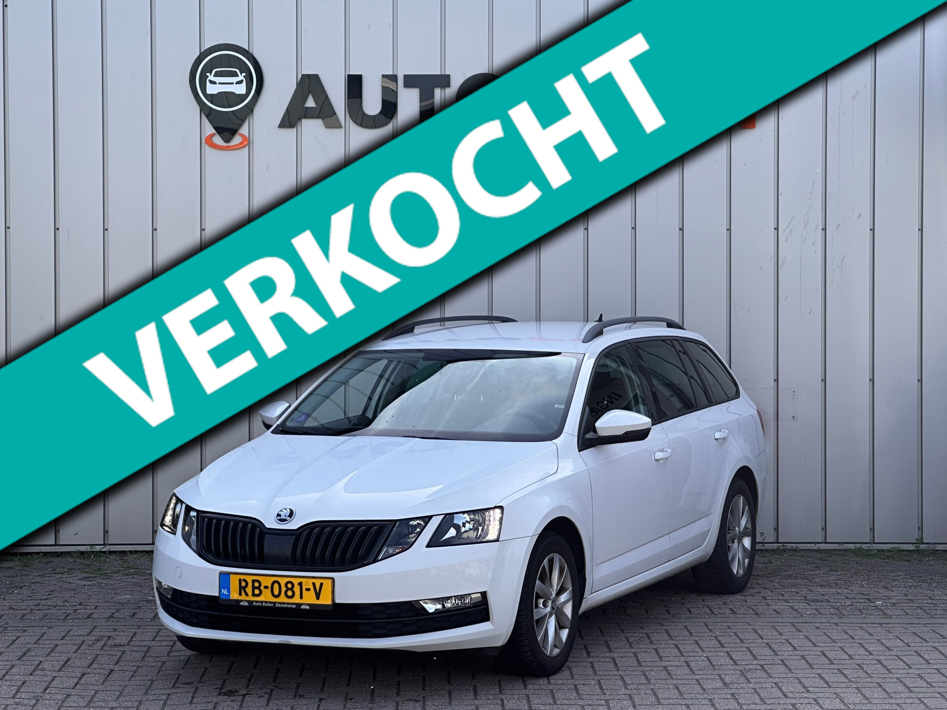 Skoda Octavia 1.0 TSI Greentech TREKHAAK DEALER OND Ambition Business 2017 - voorkant