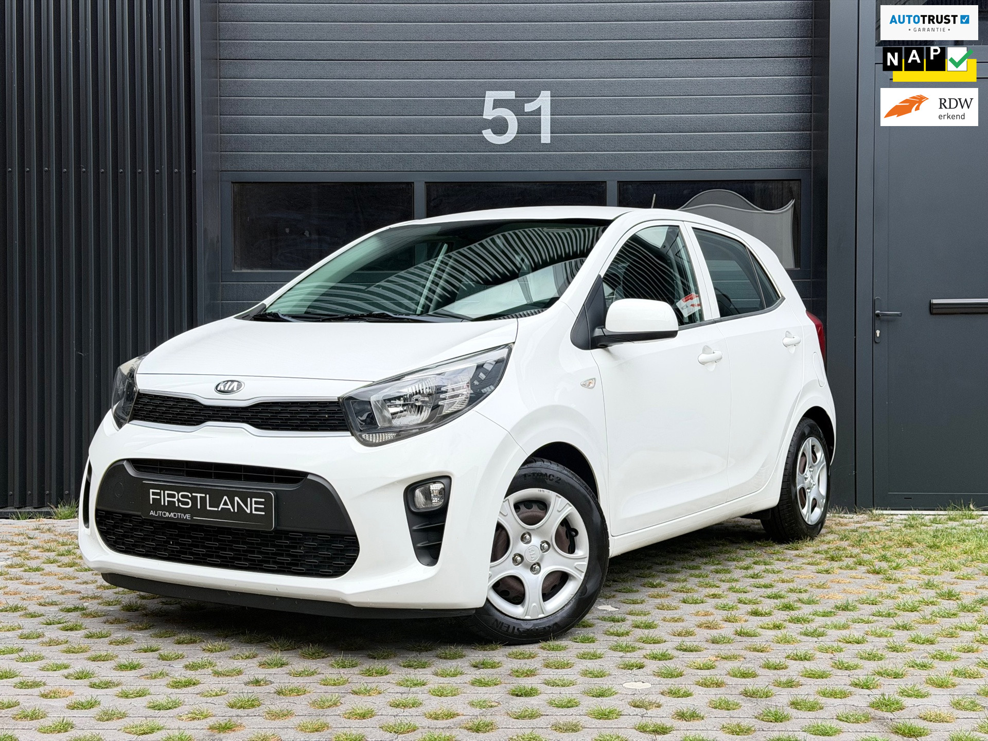 Kia Picanto 1.0 CVVT EconomyPlusLine | 12 Maanden Garantie! 2018 - voorkant
