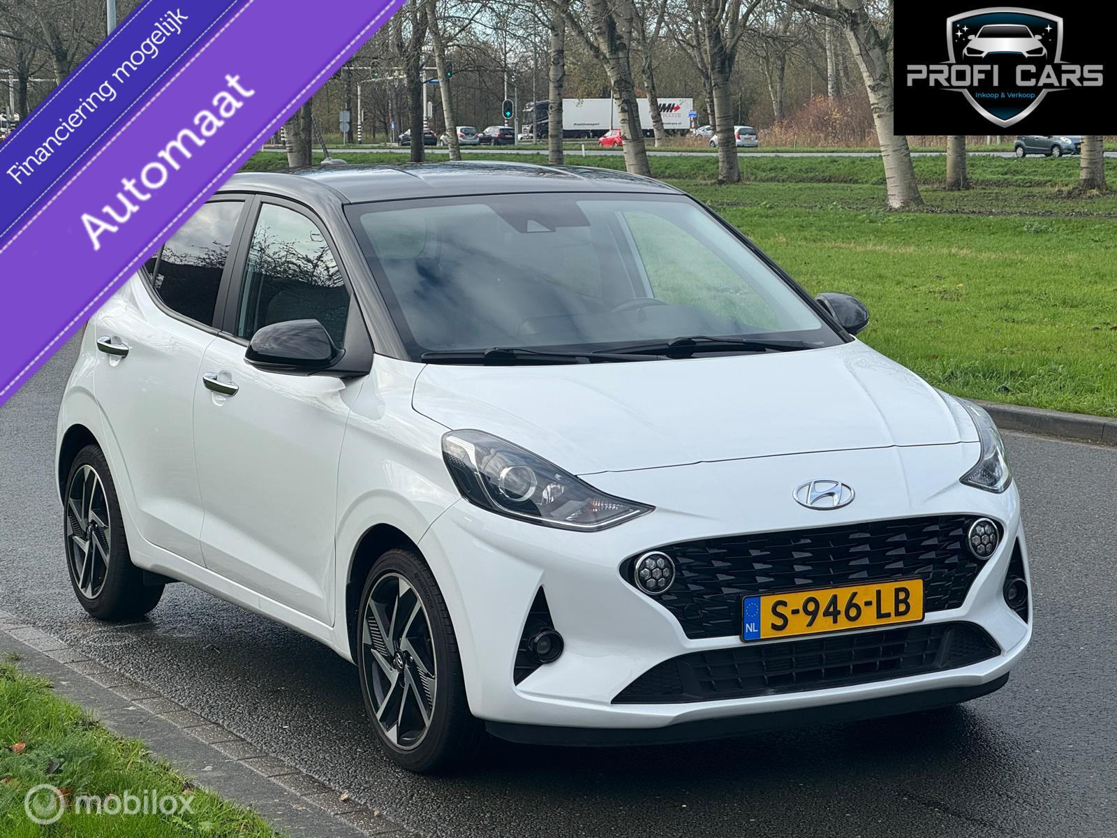 Hyundai I10 1.0 Automaat Airco Carplay Stoel&Stuurverwarming Camera Pdc 2021 - voorkant