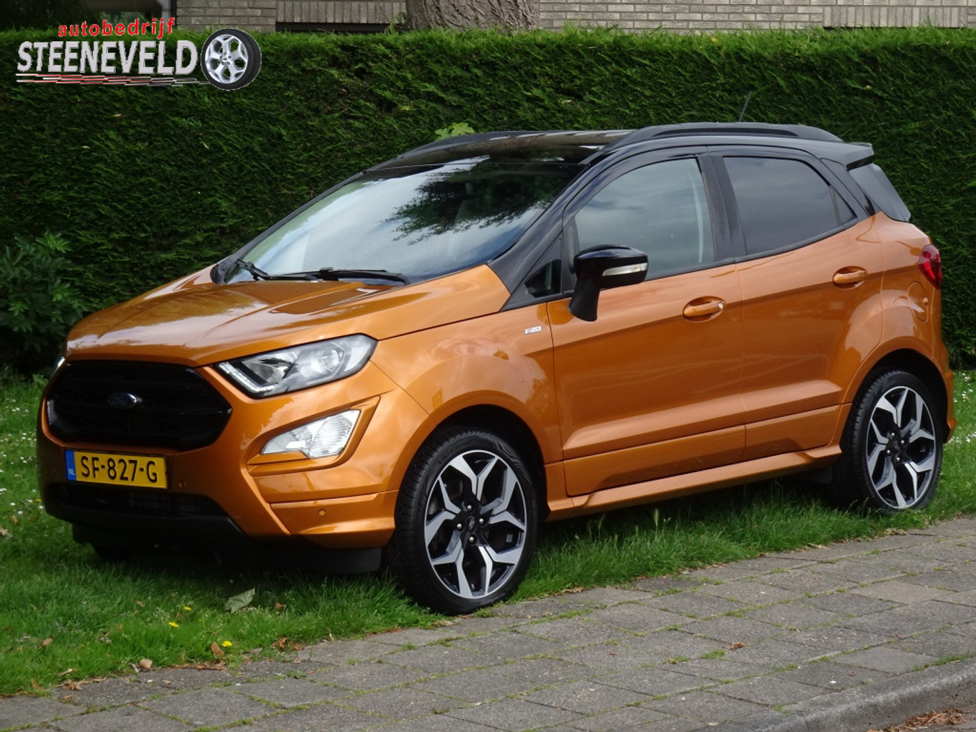 Ford Ecosport 1.0 125pk ST-Line met B&O, Trekhaak en WinterPack 2018 - voorkant