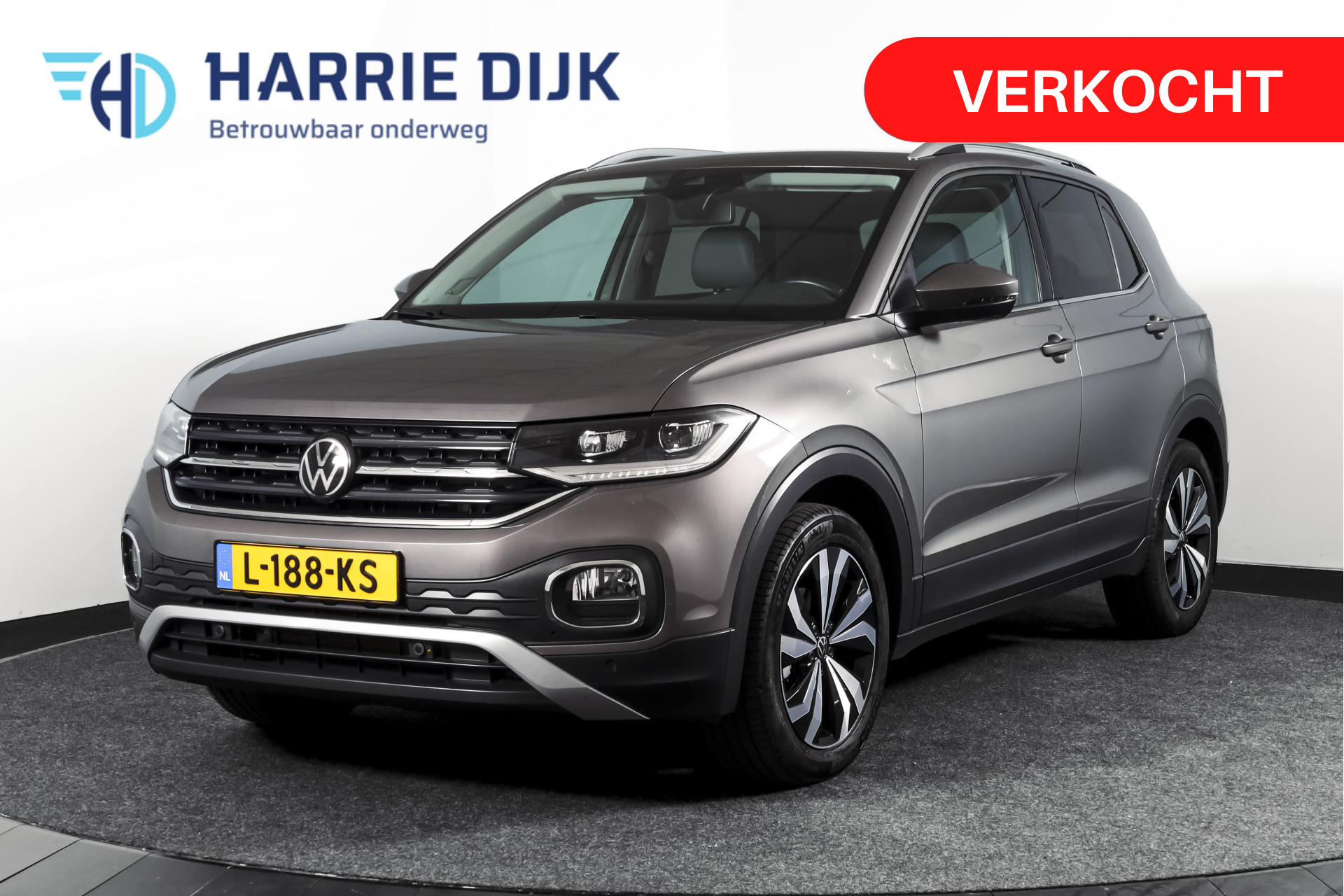 Volkswagen T-cross 1.0 TSI 116 PK Style 2021 - voorkant