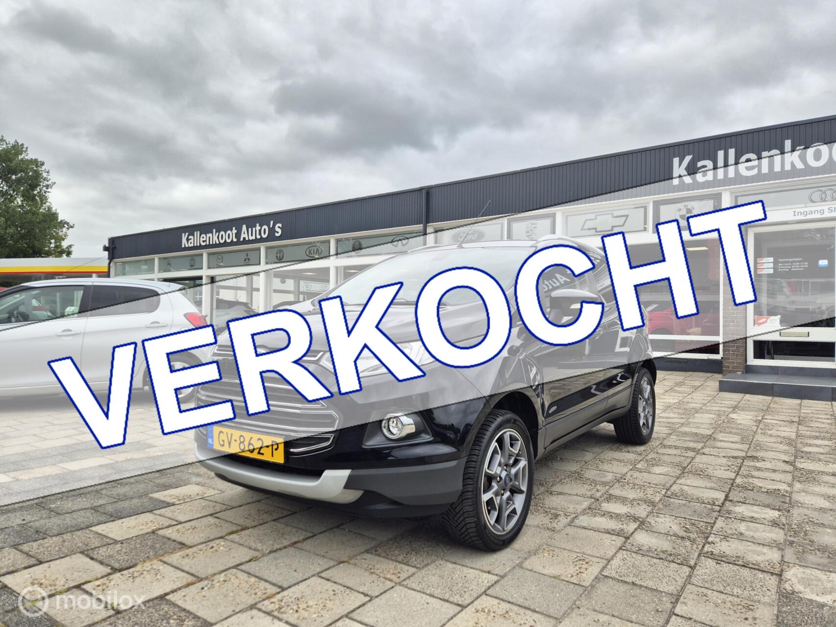 Ford Ecosport 1.0 EcoBoost Titanium, Trekhaak ,Clima, Cruise 2015 - voorkant