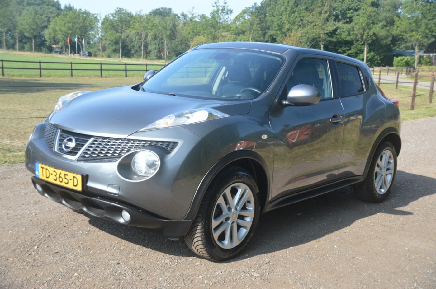 Nissan Nissan Juke 1.6 DIG-T Tekna Clima Cruise Leer Camera 2012 - voorkant