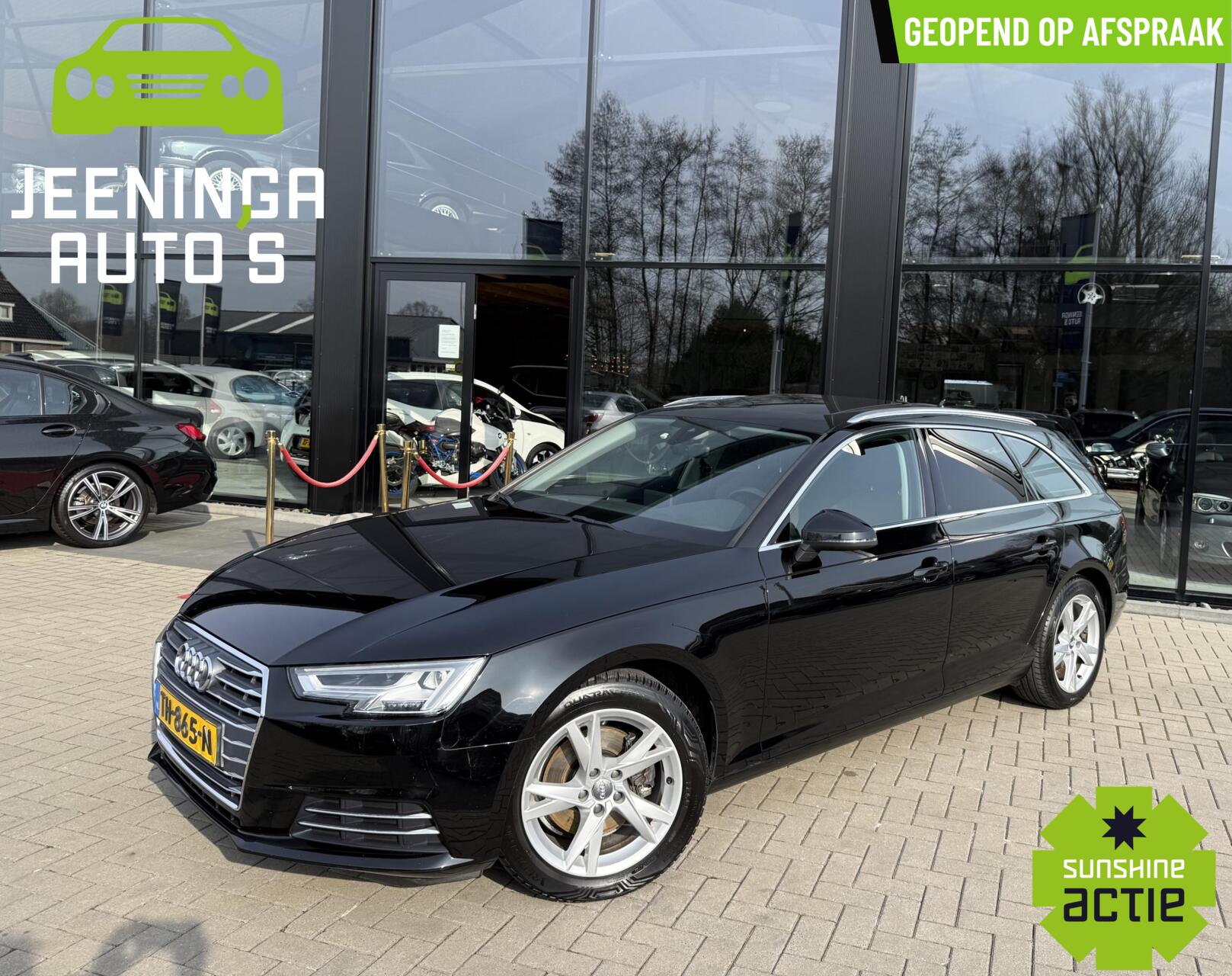 Audi A4 Avant 1.4 TFSI Sport Lease Edition|Leer|Pano|Navi|Trekhaak 2018 - voorkant