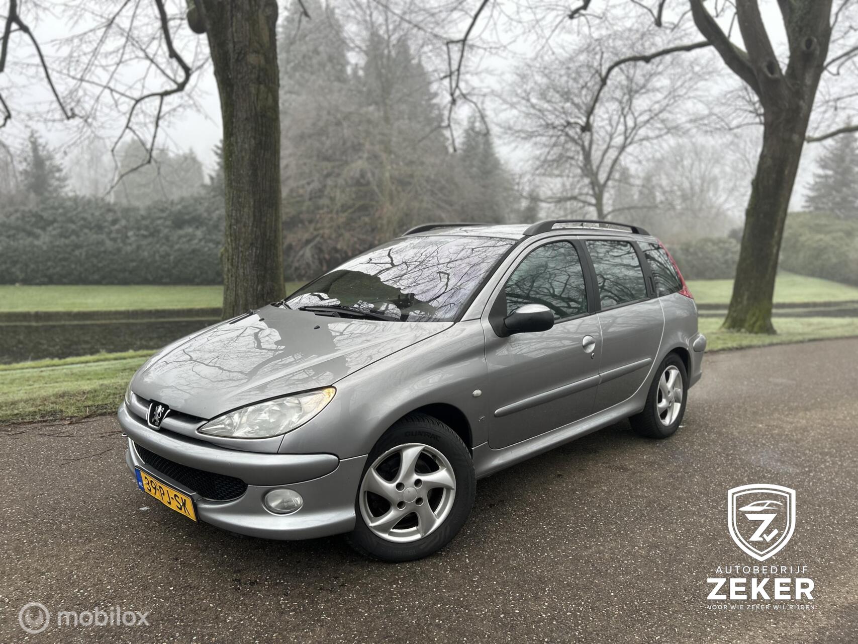 Peugeot 206 SW 1.4-16V XS Pack / Nieuwe APK / AIRCO / 2004 - voorkant