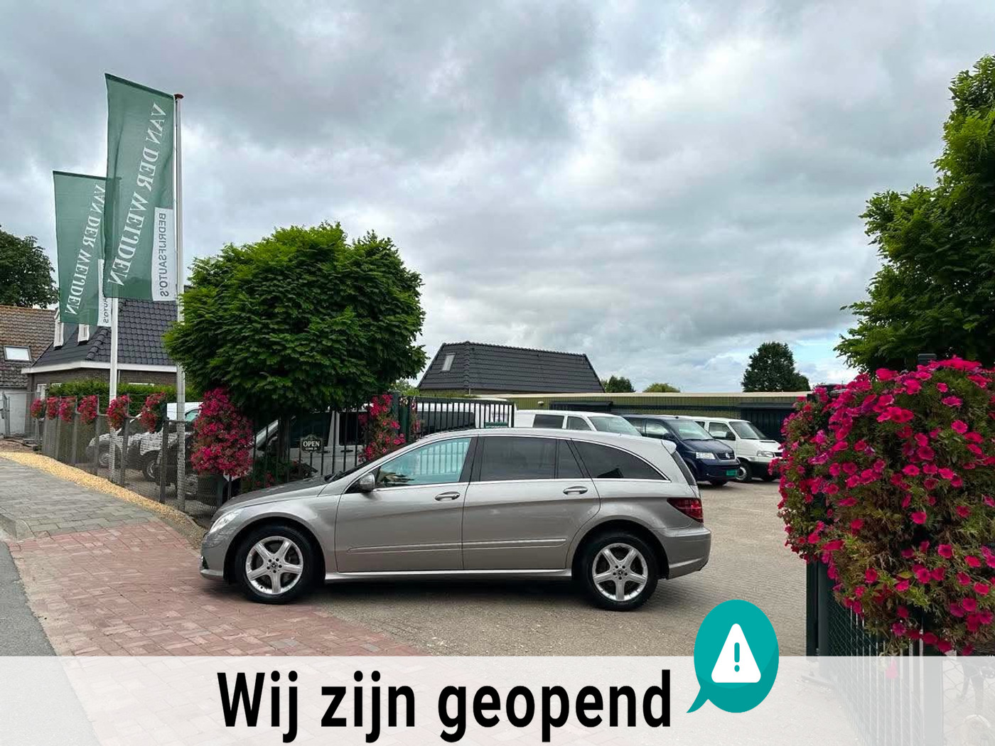 Mercedes-Benz R 500 4Matic 500 Lang 4-Matic MPV YOUNGTIMER 5.5L BENZ. 6 Pers. 388 PK 2007 - voorkant