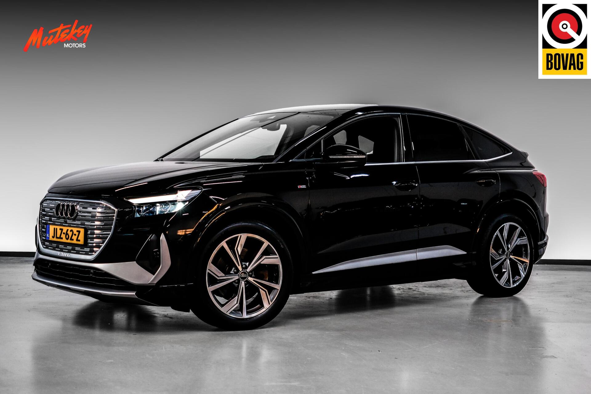 Audi Q4 Sportback 50 E-tron 50 quattro S-Edition | SONOS|Carplay 2022 - voorkant