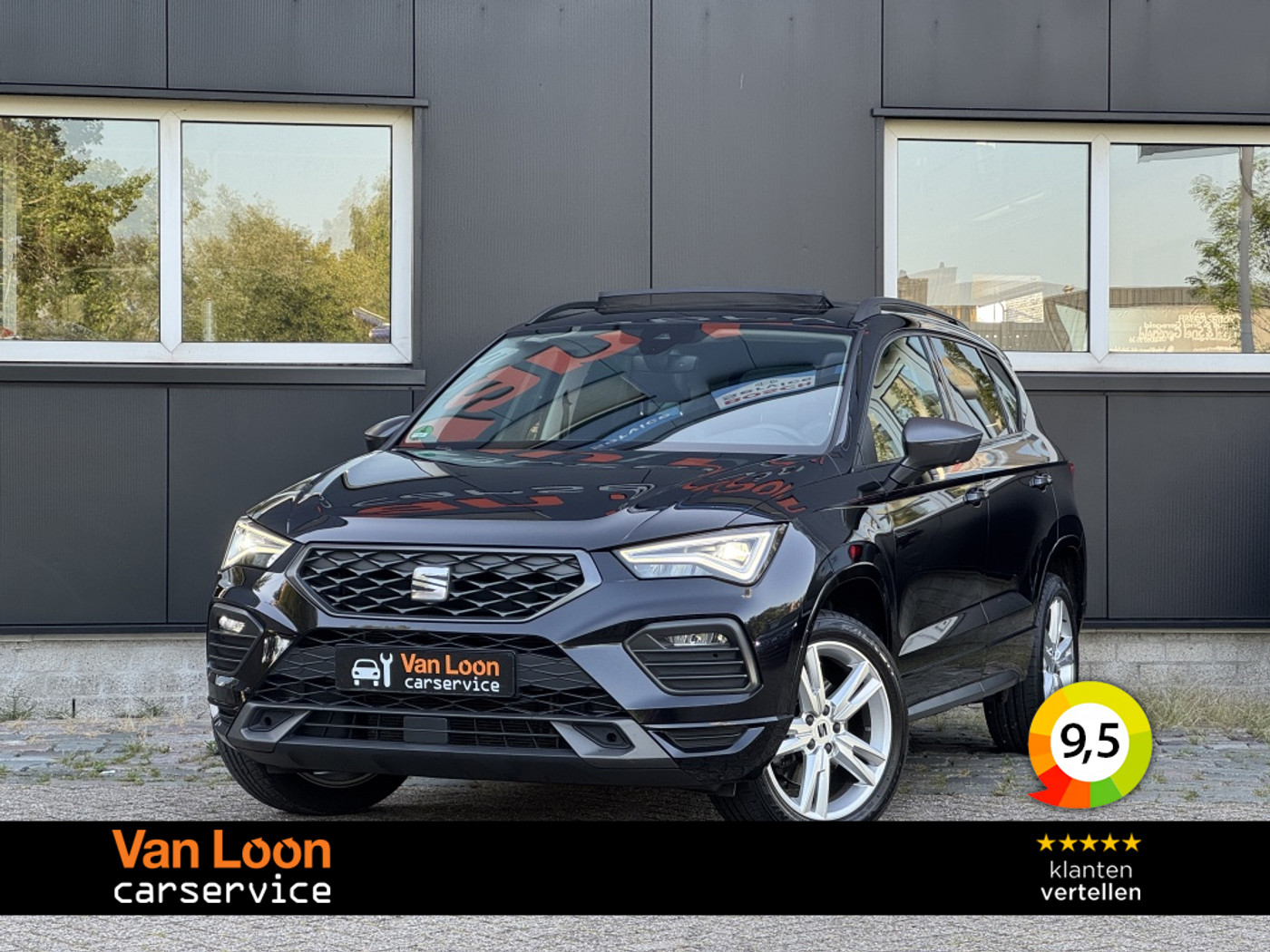 Seat Seat Ateca 1.5TSI FR Bns Int./Pano/Stoelverw/Afn trekh/Camera/dode hoek/ 2021 - voorkant