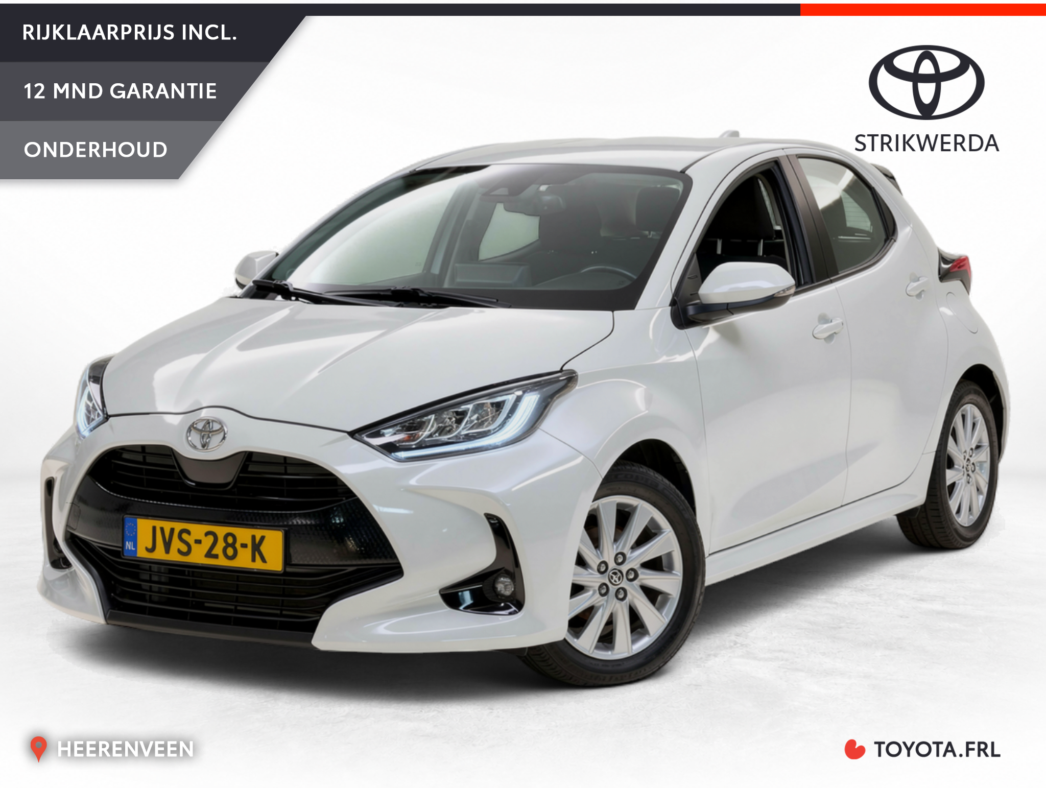 Toyota Yaris 1.5 VVT-i Dynamic 2022 - voorkant