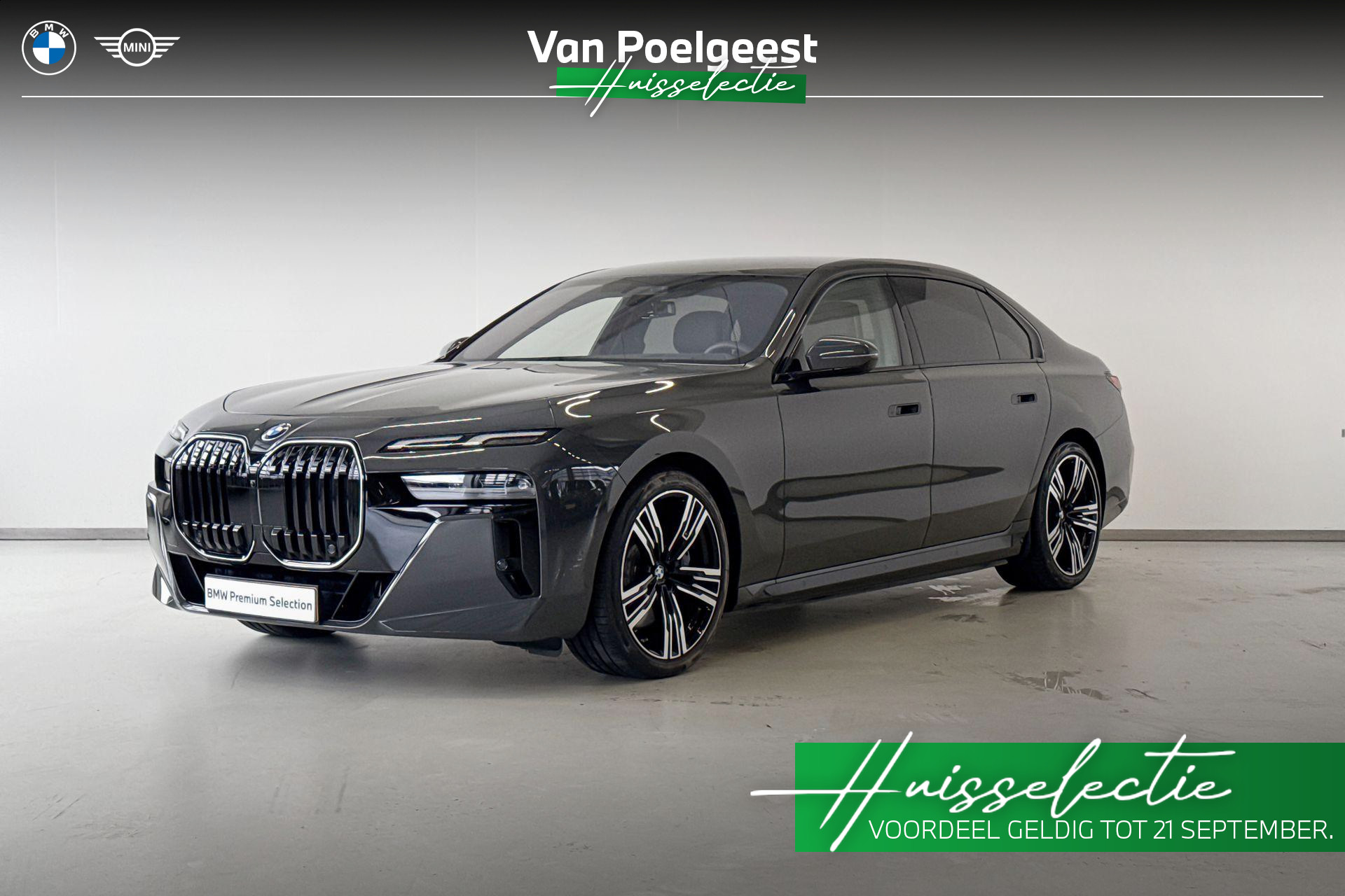 BMW I7 Edrive50 eDrive50 Privilege Edition M Sportpakket Pro 2026 - voorkant