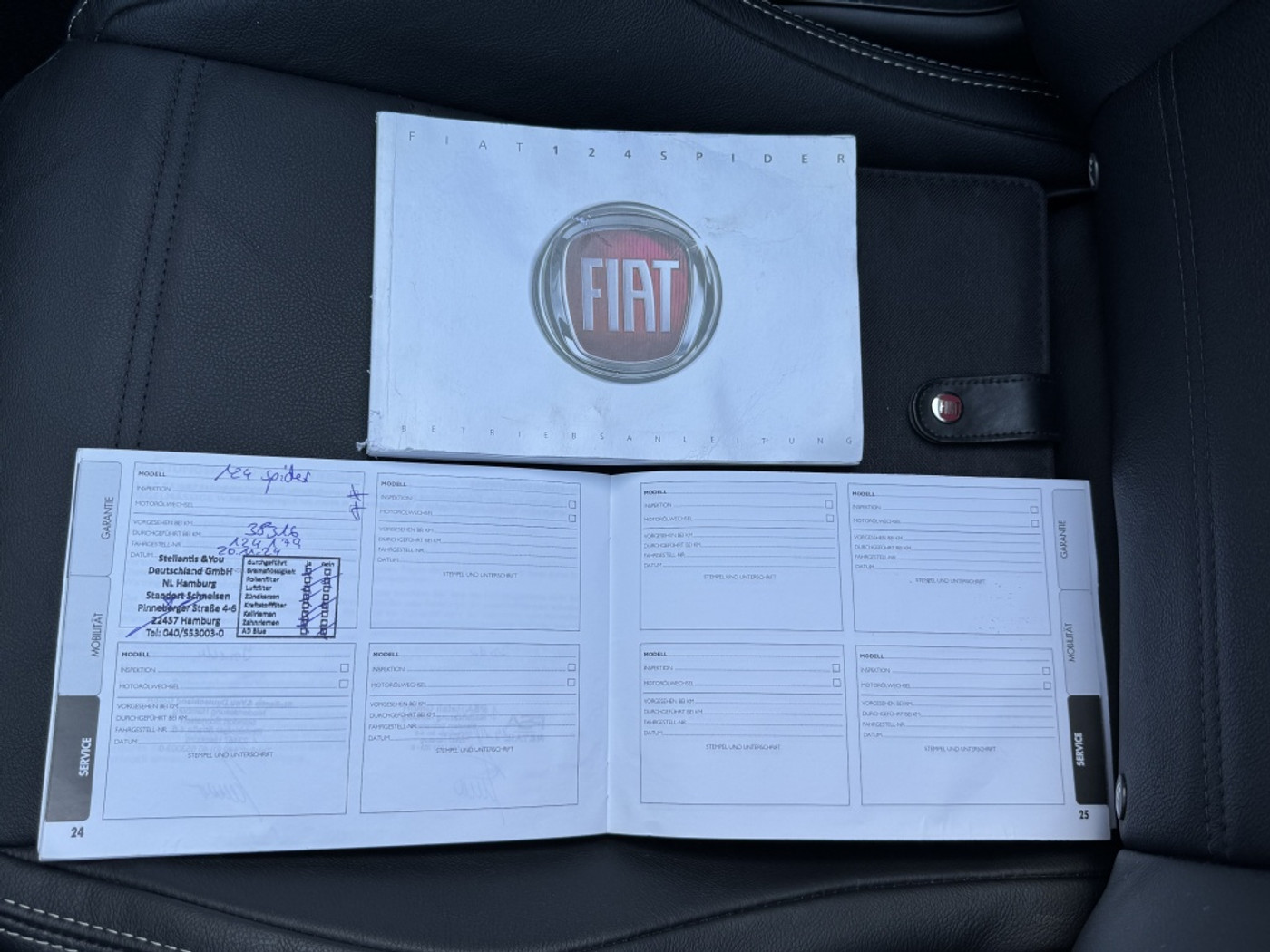 Foto van Fiat Fiat 124 Spider