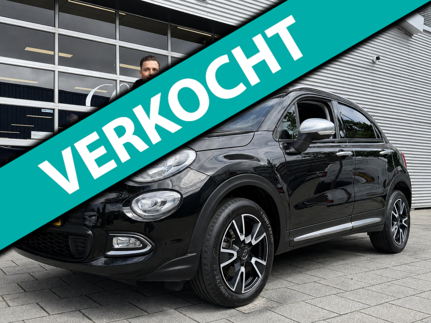 Fiat 500 X 1.6 E-torQ Mirror Edition - Navigatie I Airco I PDC I Sport velgen I Xenon I Dealer onderhouden 2018 - voorkant