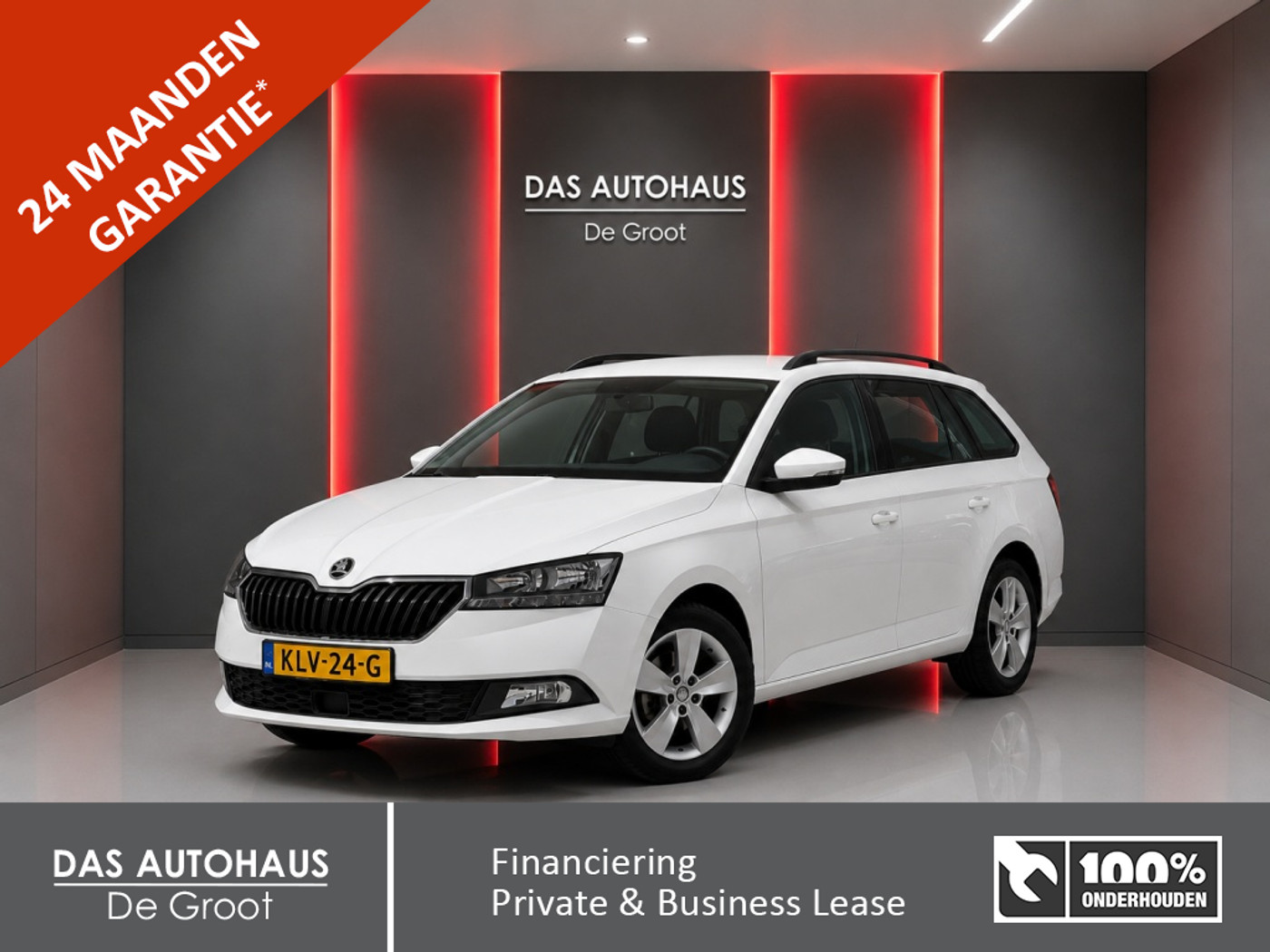 Skoda Fabia 1.0TSI 95pk Ambition | Carplay | Airco | Cruise 2021 - voorkant