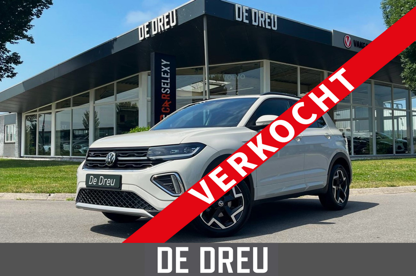 Volkswagen T-cross 1.5 TSI R-Line Edition | TREKHAAK | CAMERA | ADAPTIVE | 2025 - voorkant