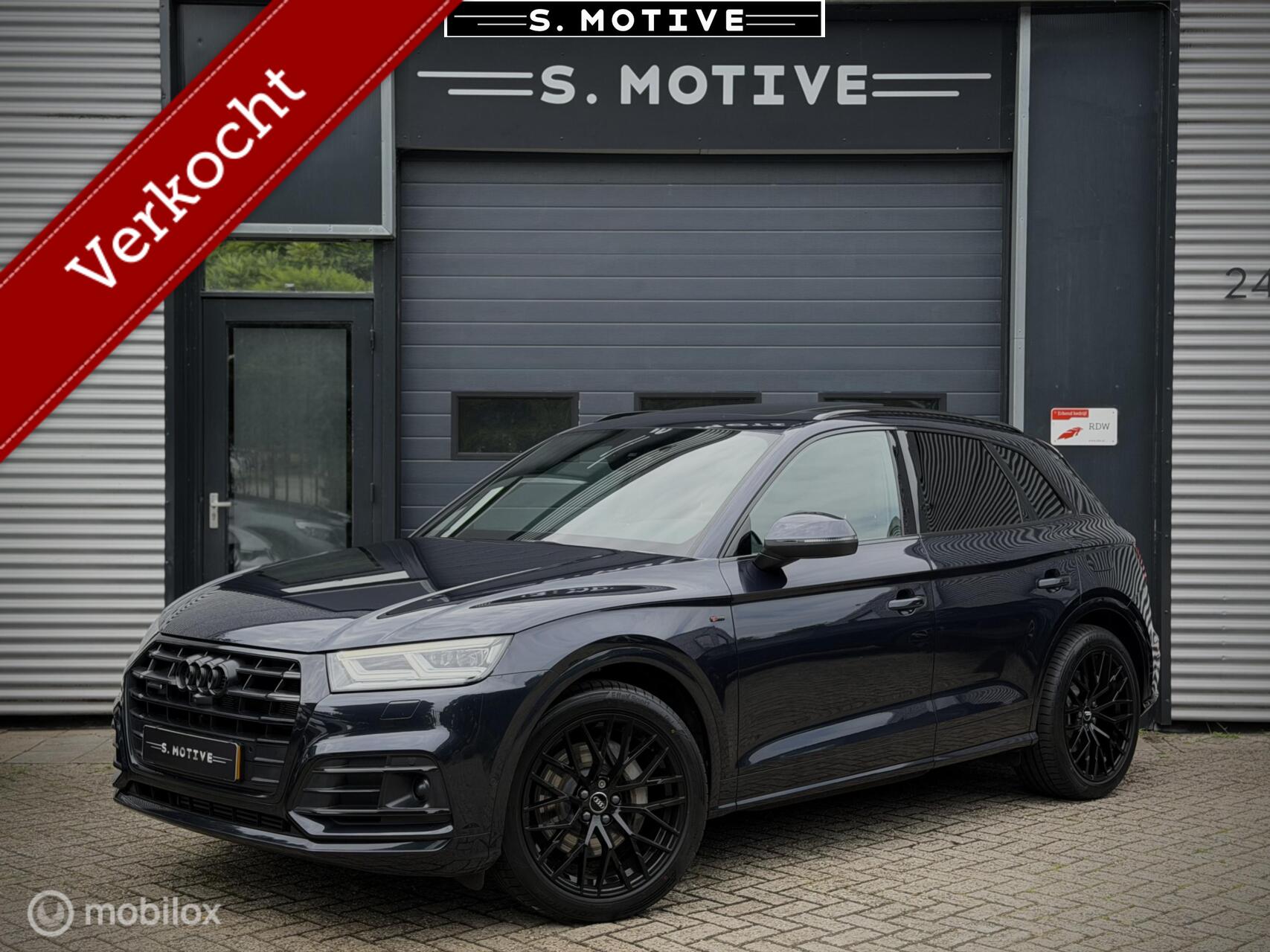 Audi Q5 55 TFSI e quattro Competition 367pk, Pano, B&O, RS Stoelen, Luchtvering. BTW 2020 - voorkant