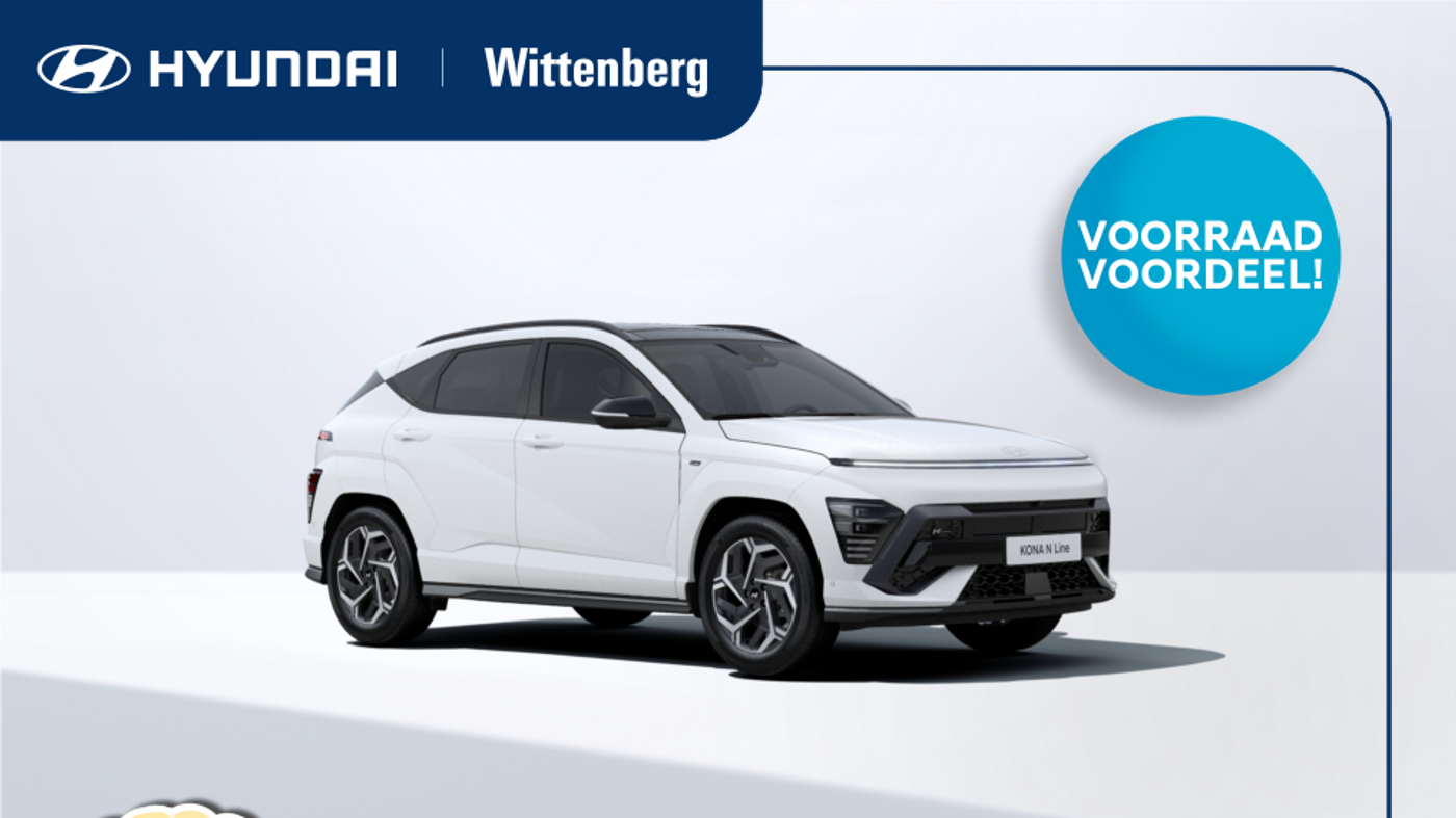 Hyundai Kona 1.6 GDI HEV N Line Sky 2026 - voorkant
