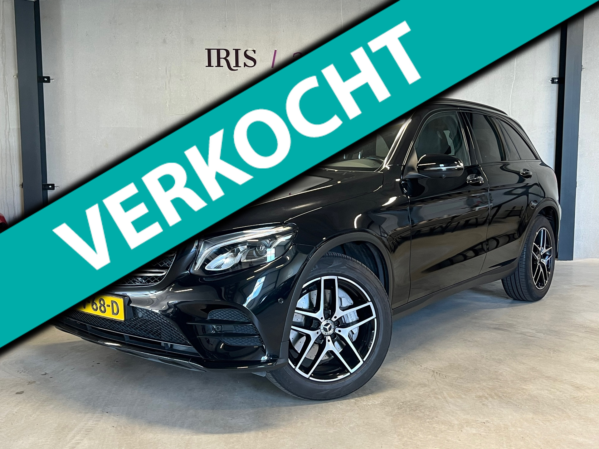 Mercedes-Benz Glc-klasse 350e 4MATIC AMG - Trekh - Luchtv - Memory - Night - 360 cam 2018 - voorkant