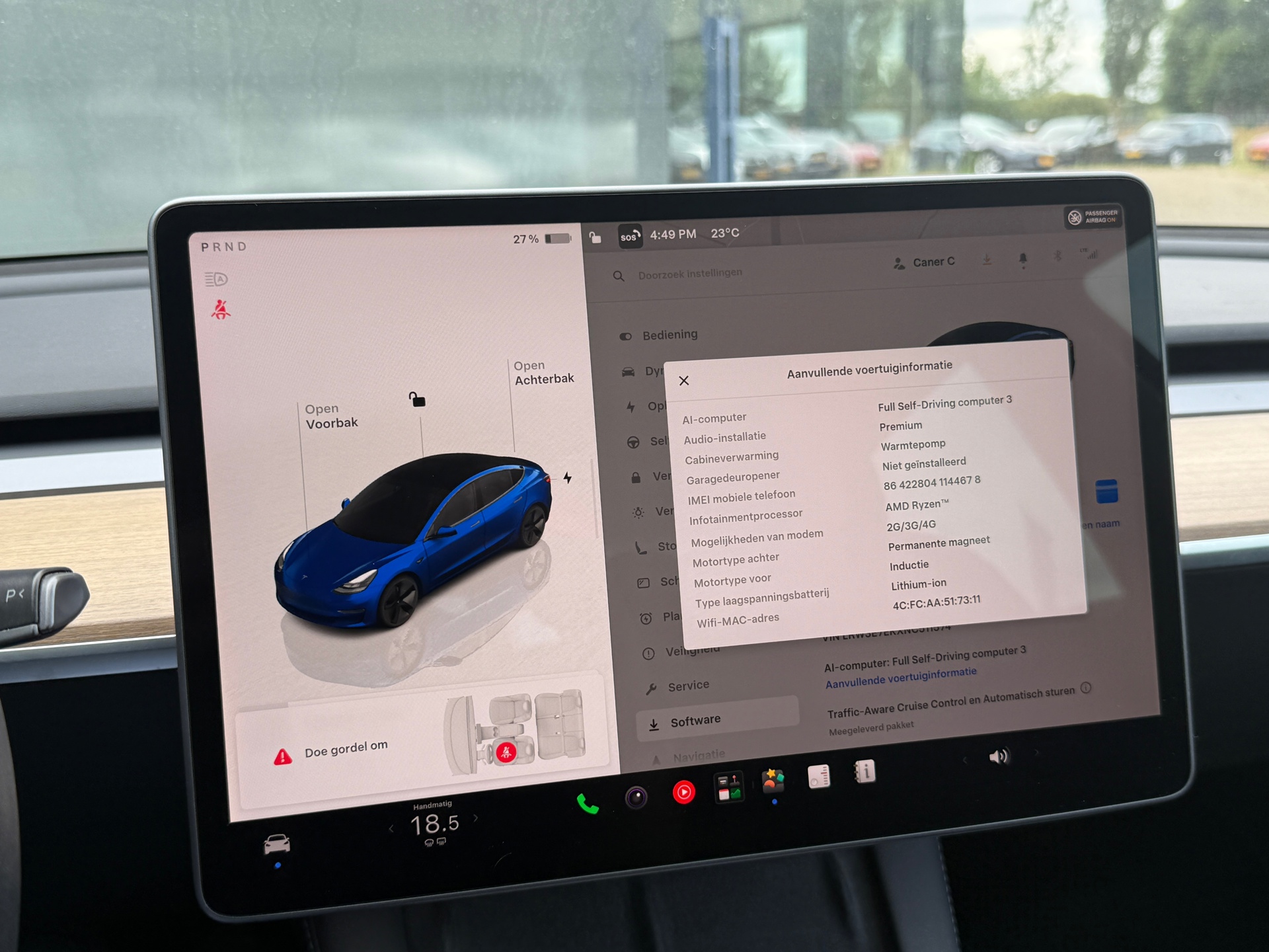 Foto van Tesla Model 3