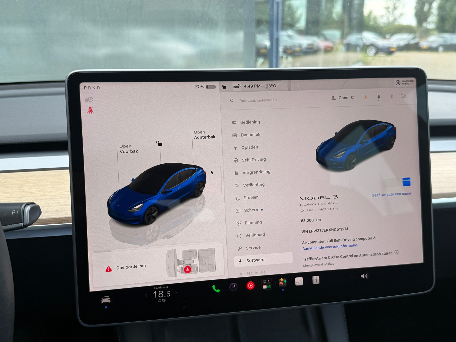 Foto van Tesla Model 3