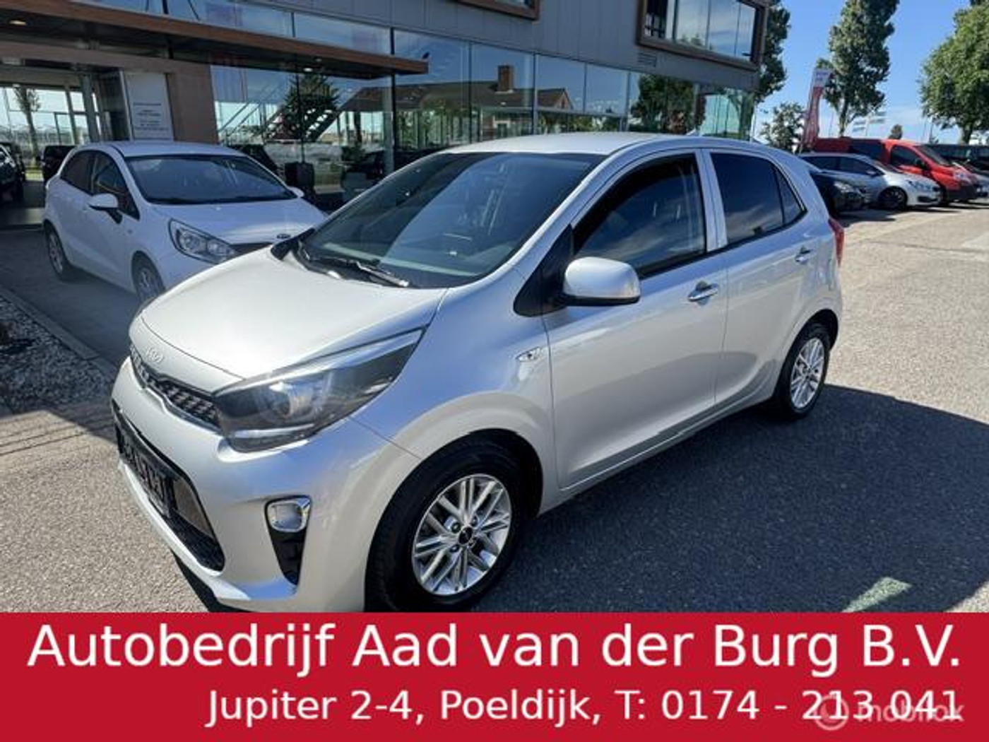 Kia Picanto 1.0 DPi Dynamic Edition - Stoel & Stuurverwarming, Navigatie via Carplay, Camera achter, Airco, Electr ramen en spiegels, Deurvergr. met afst.diening, Priveglas, Sport Velgen 2024 - voorkant