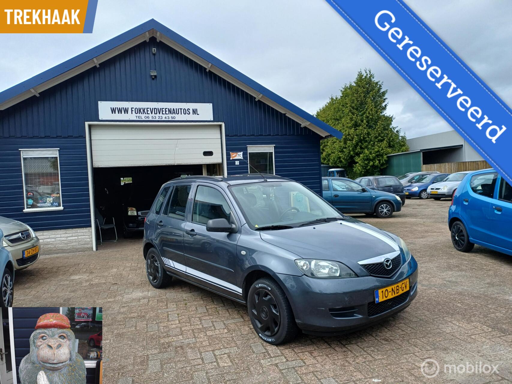Mazda 2 1.4 Exclusive 2003 - voorkant