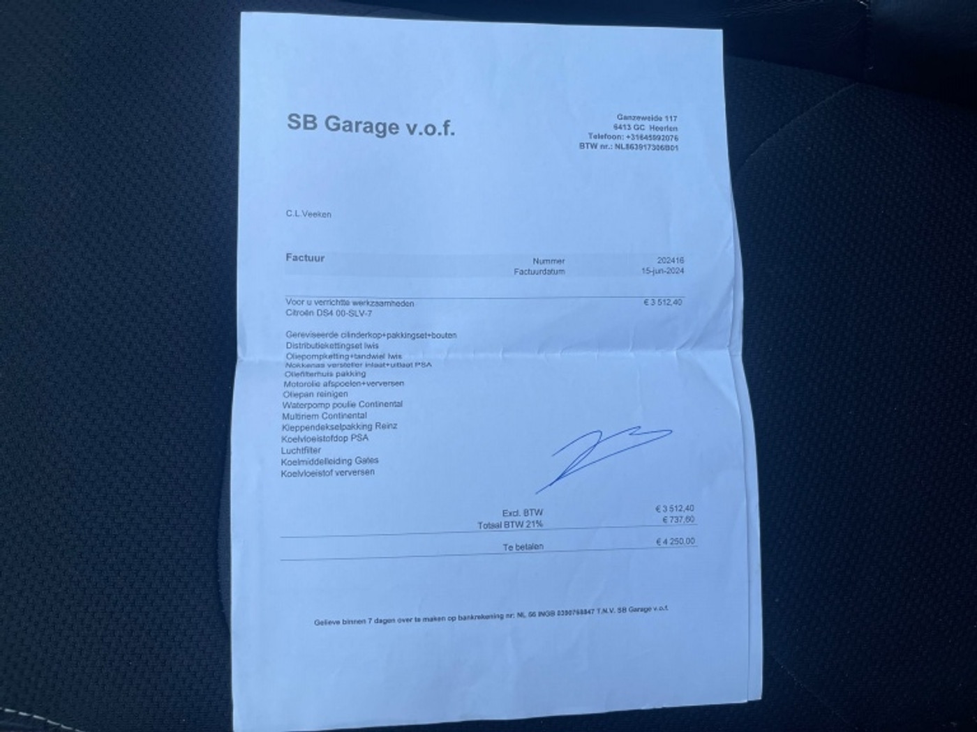 Foto van Citroen Ds4