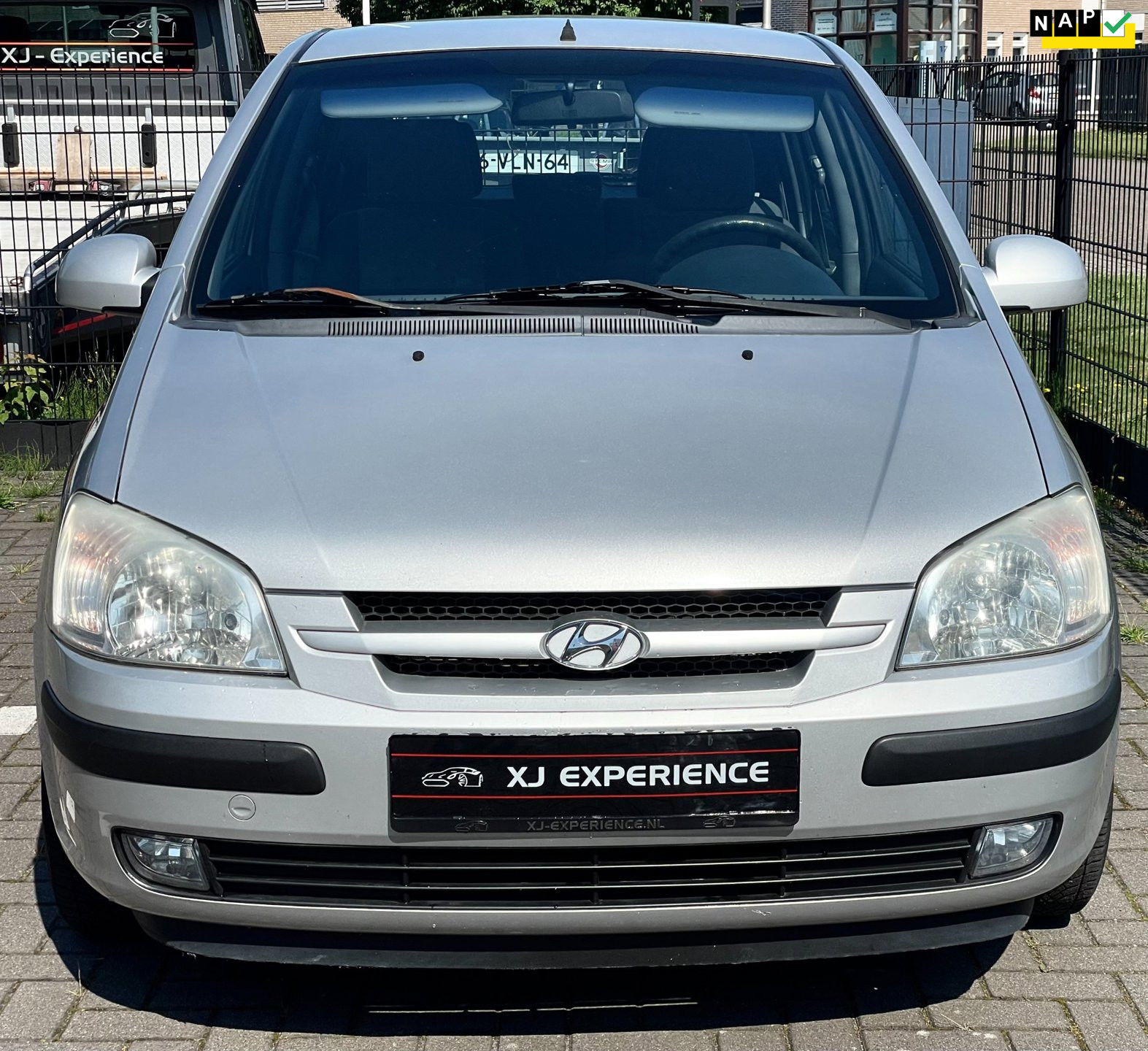 Hyundai Getz 1.3i GLS AIRCO 5deurs elc rammen NAP 2003 - voorkant