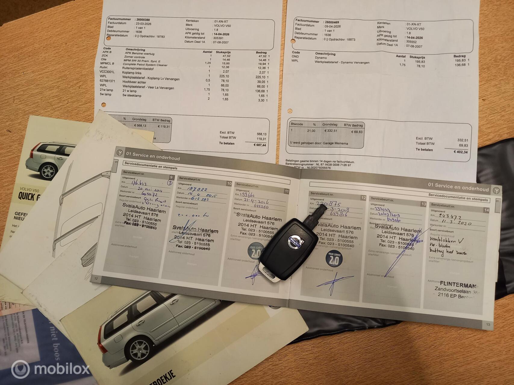 Foto van Volvo V50