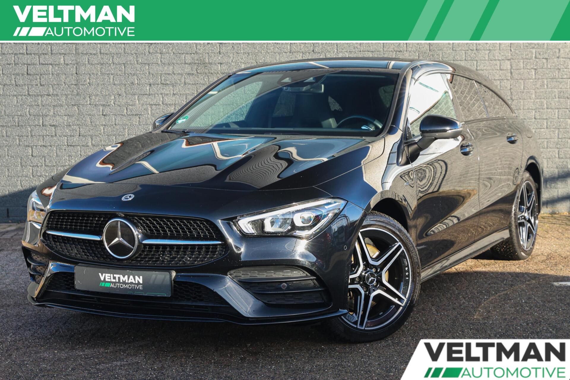Mercedes-Benz Cla 250 E 250e AMG LINE TREKHAAK ADAPTIVE CRUISE CAMERA SFEERVERLICHTING 2021 - voorkant